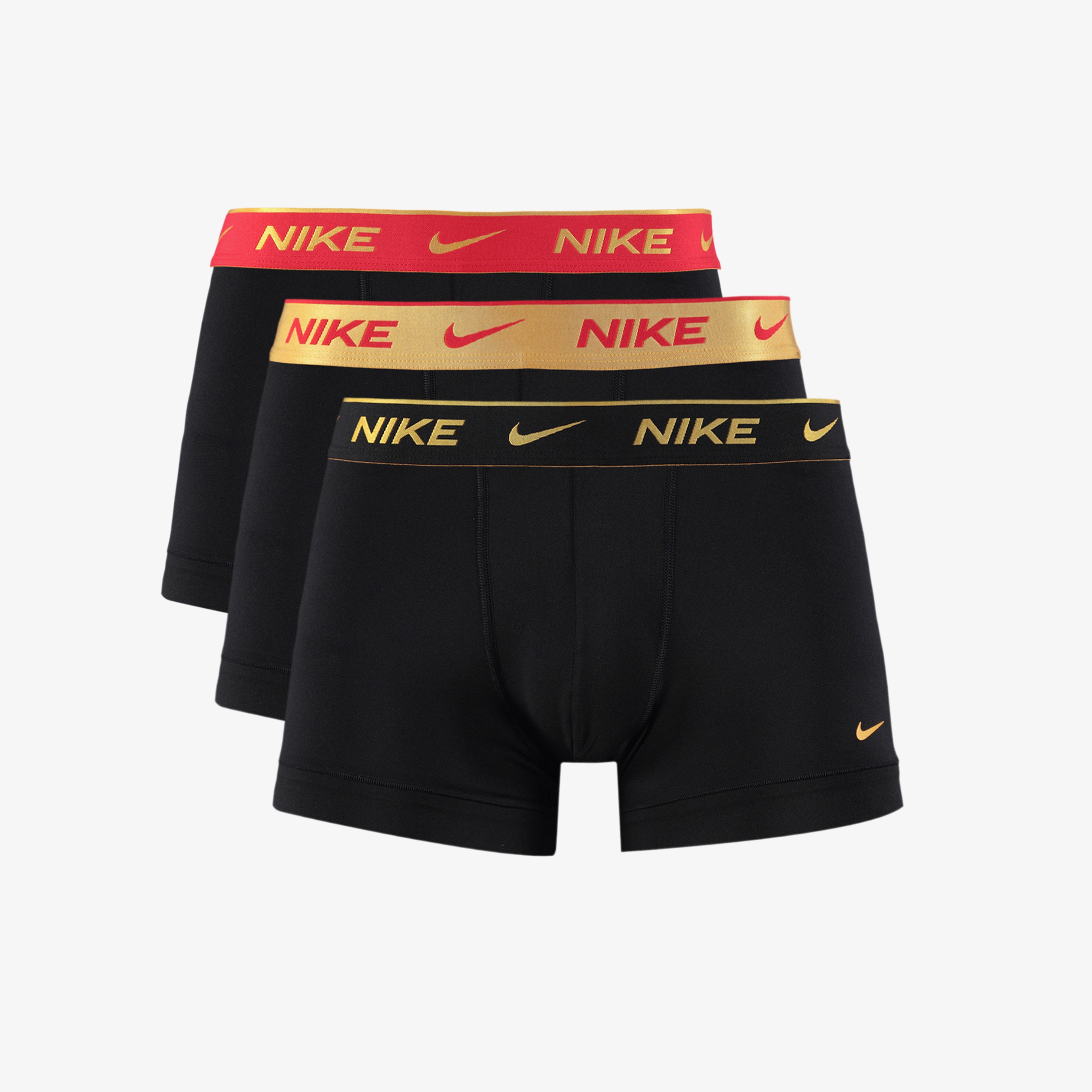 Nike 3' lü Erkek Siyah Boxer