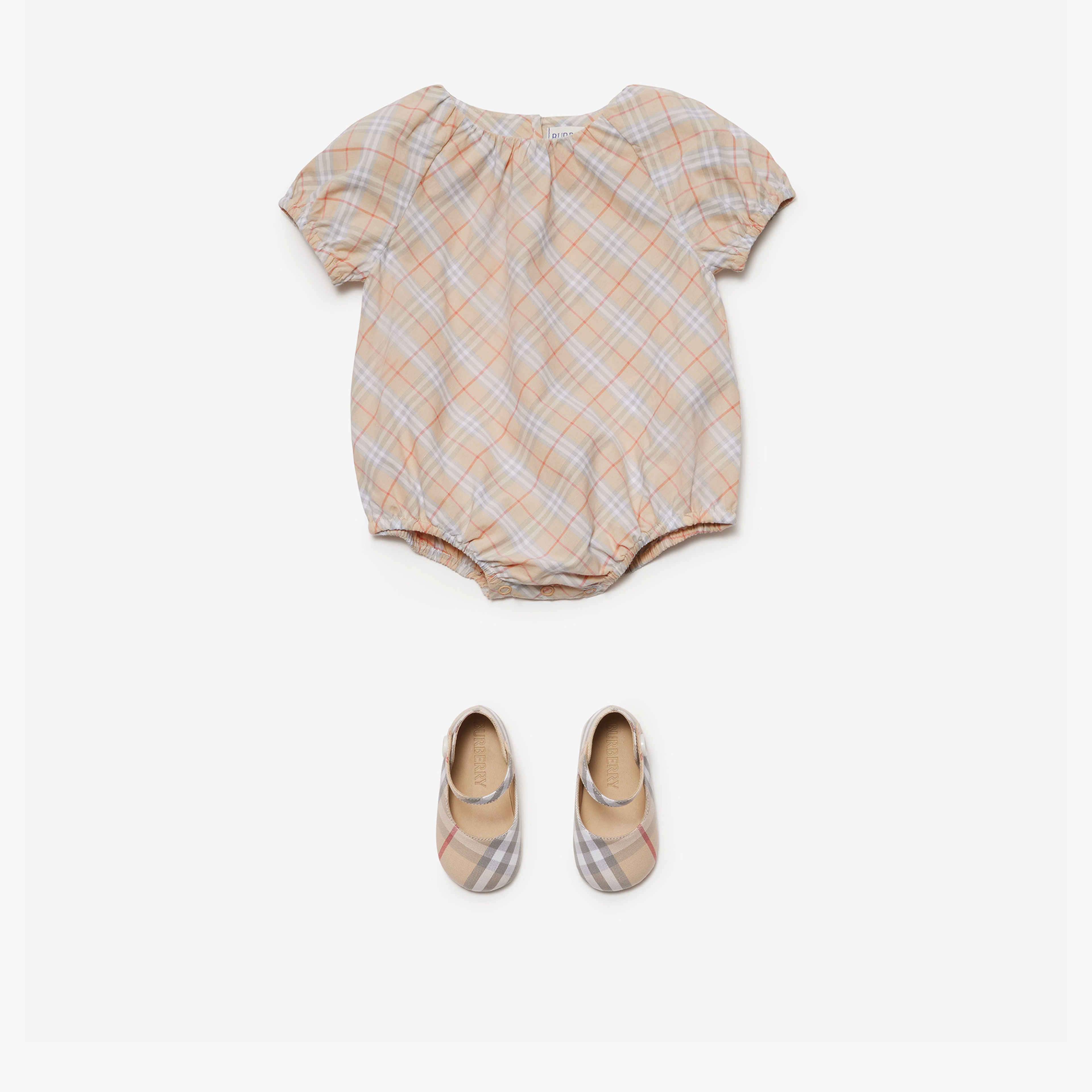 Burberry Çocuk Gri Çocuk Tulumu