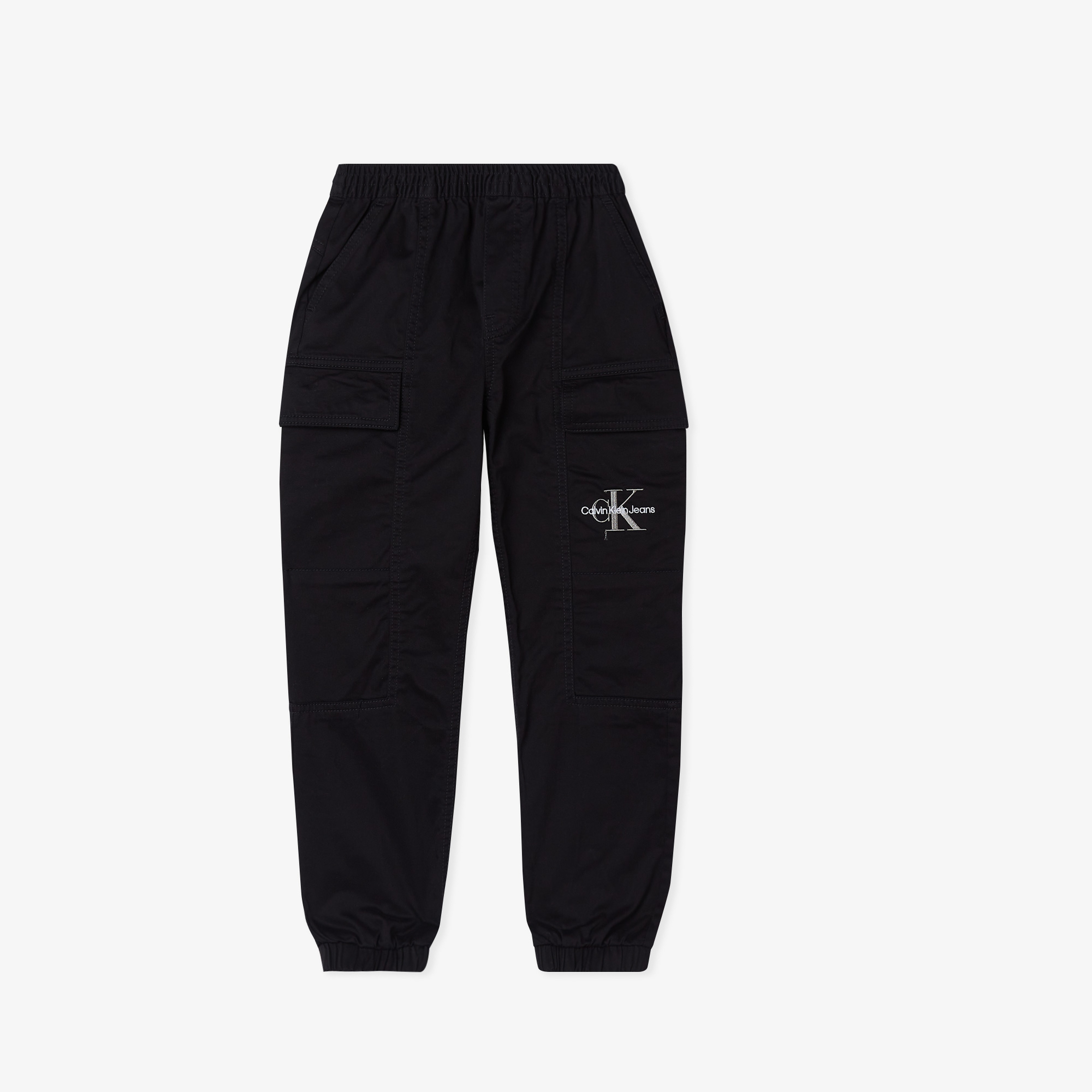 Calvin Klein Essential Woven Cargo Pants Çocuk Siyah Pantolon