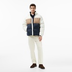 Tommy Jeans Alaska Erkek Beyaz Puffer Mont