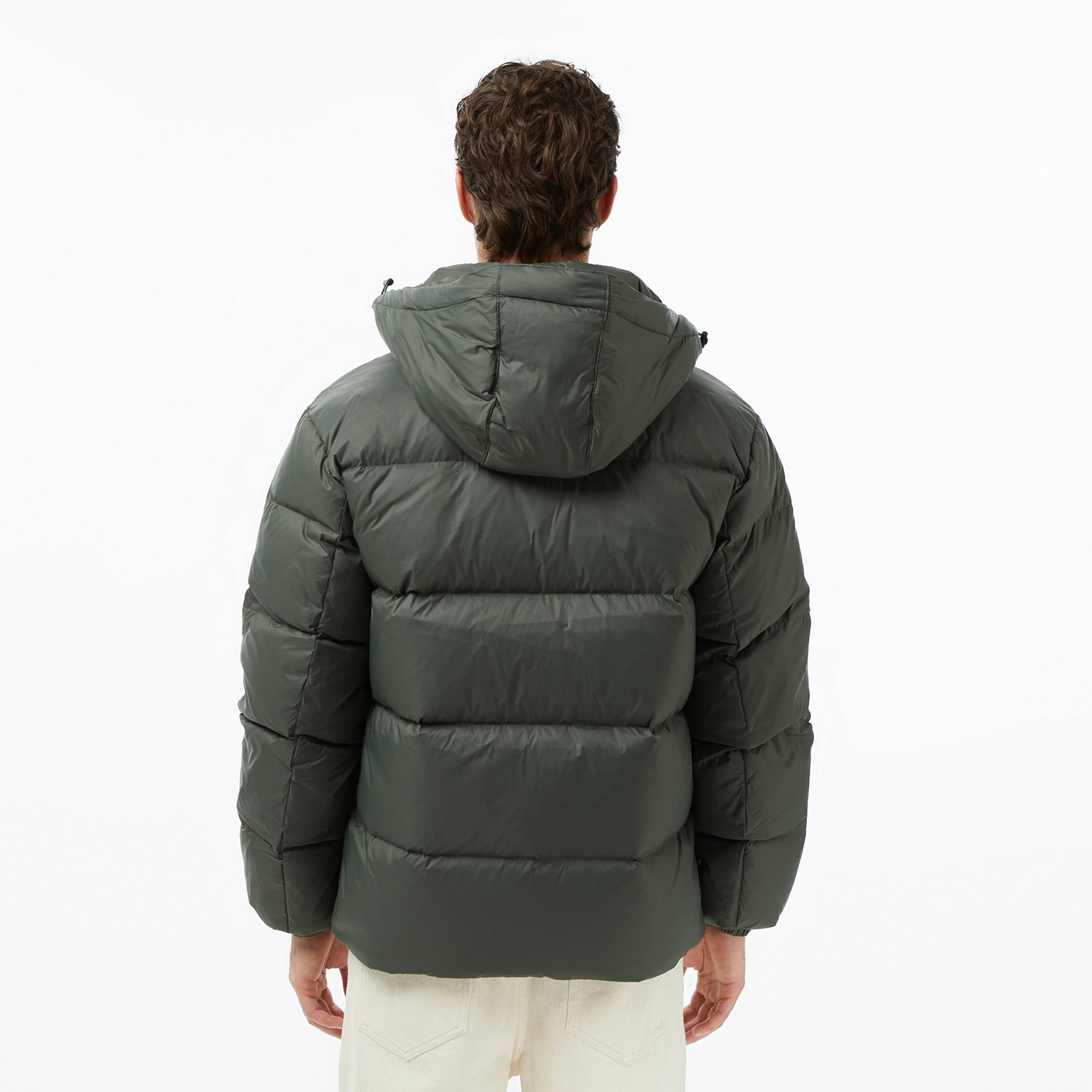 Tommy Jeans Essential Down Erkek Yeşil Ceket