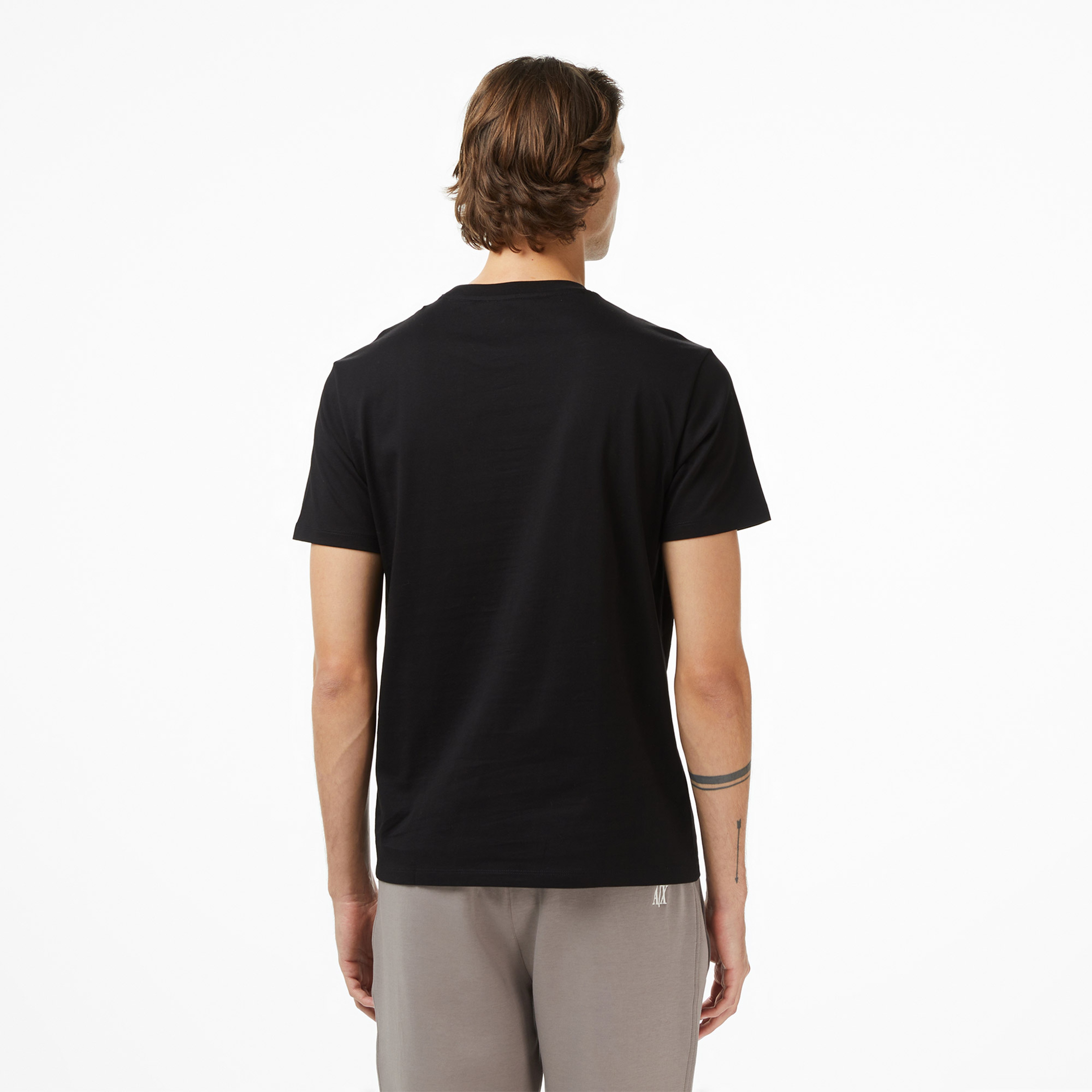 Armani Exchange Erkek Siyah T-Shirt