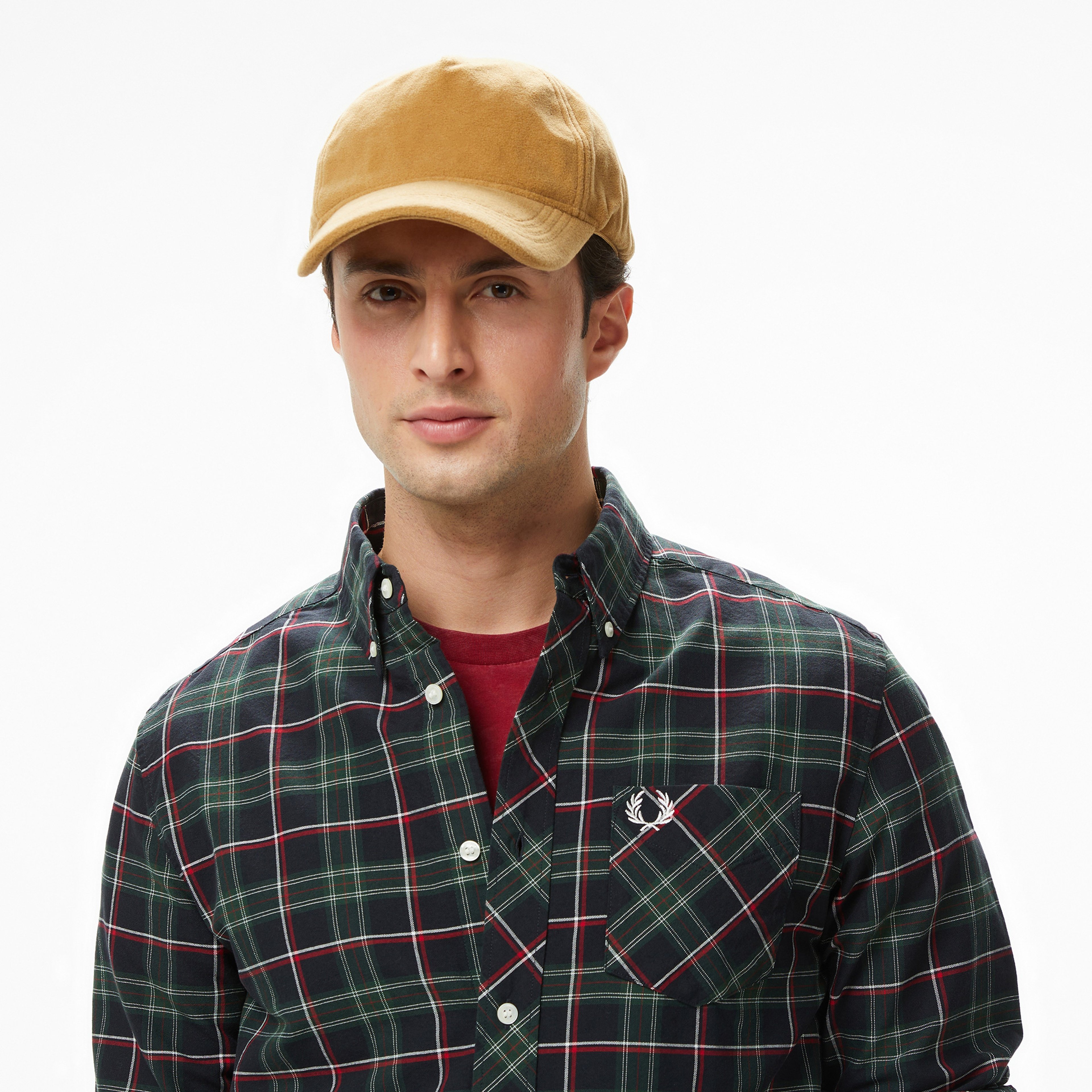Fred Perry Tartan Erkek Renkli Gömlek