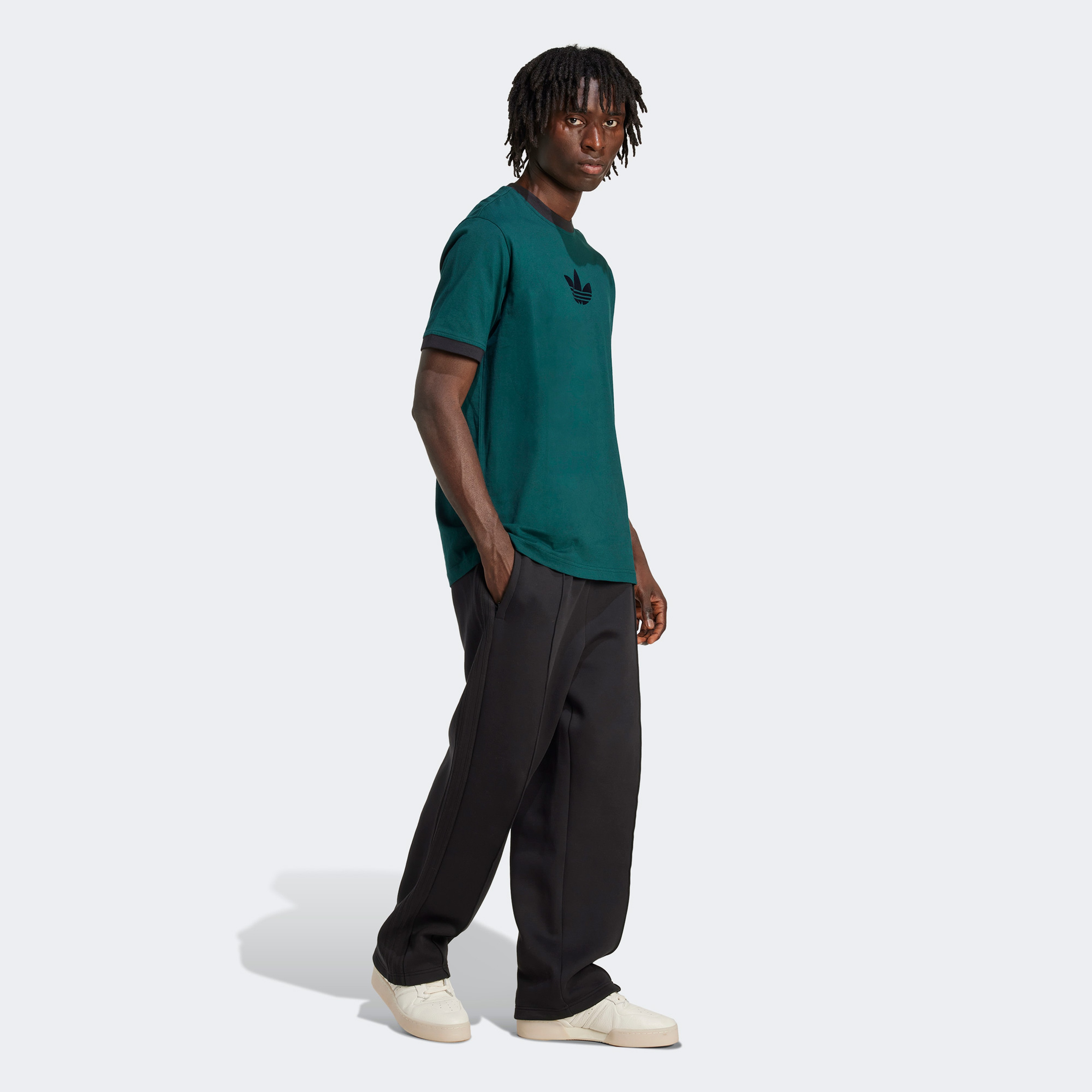 adidas Oversize Erkek Yeşil T-Shirt