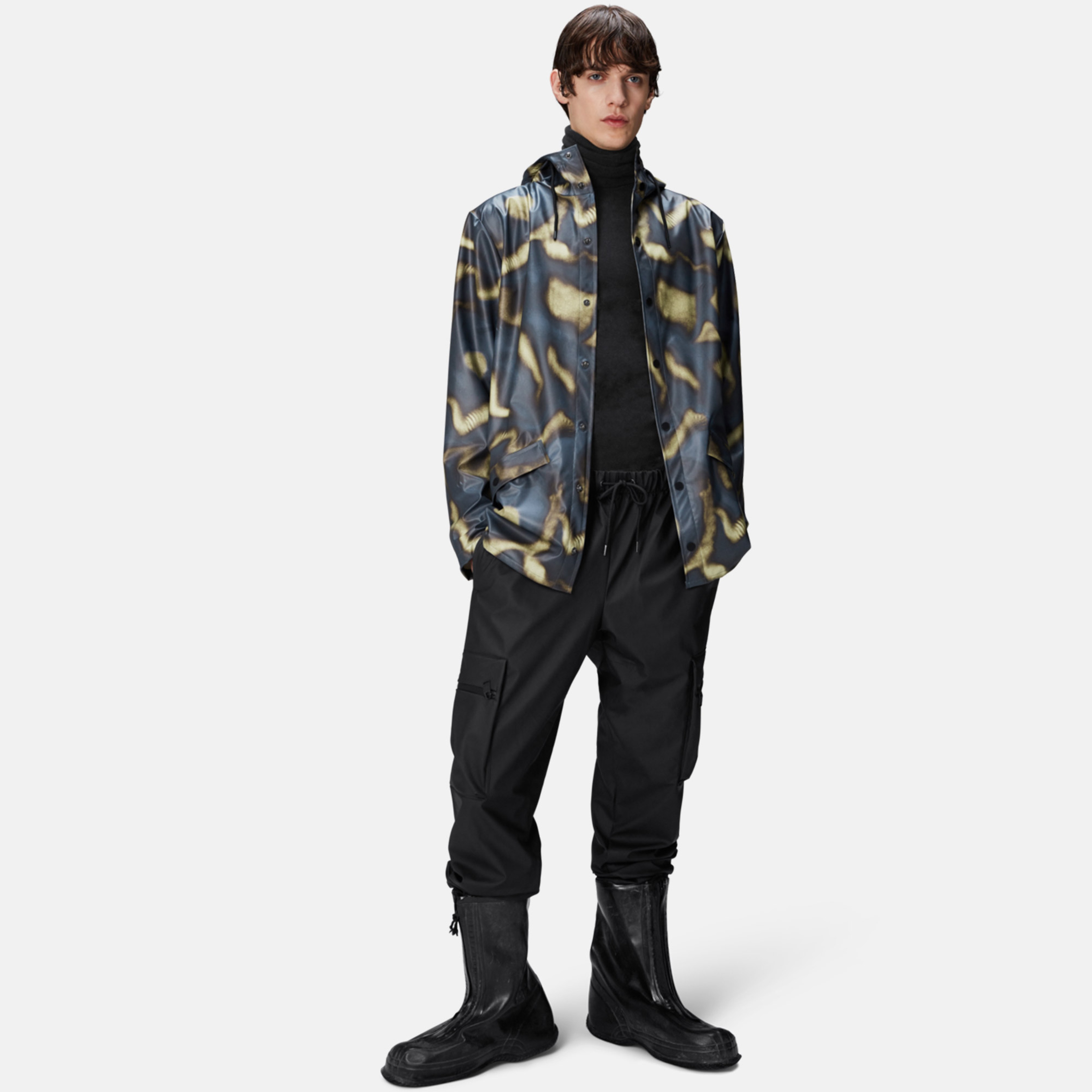 Rains Jacket W3 Unisex Renkli Yağmurluk