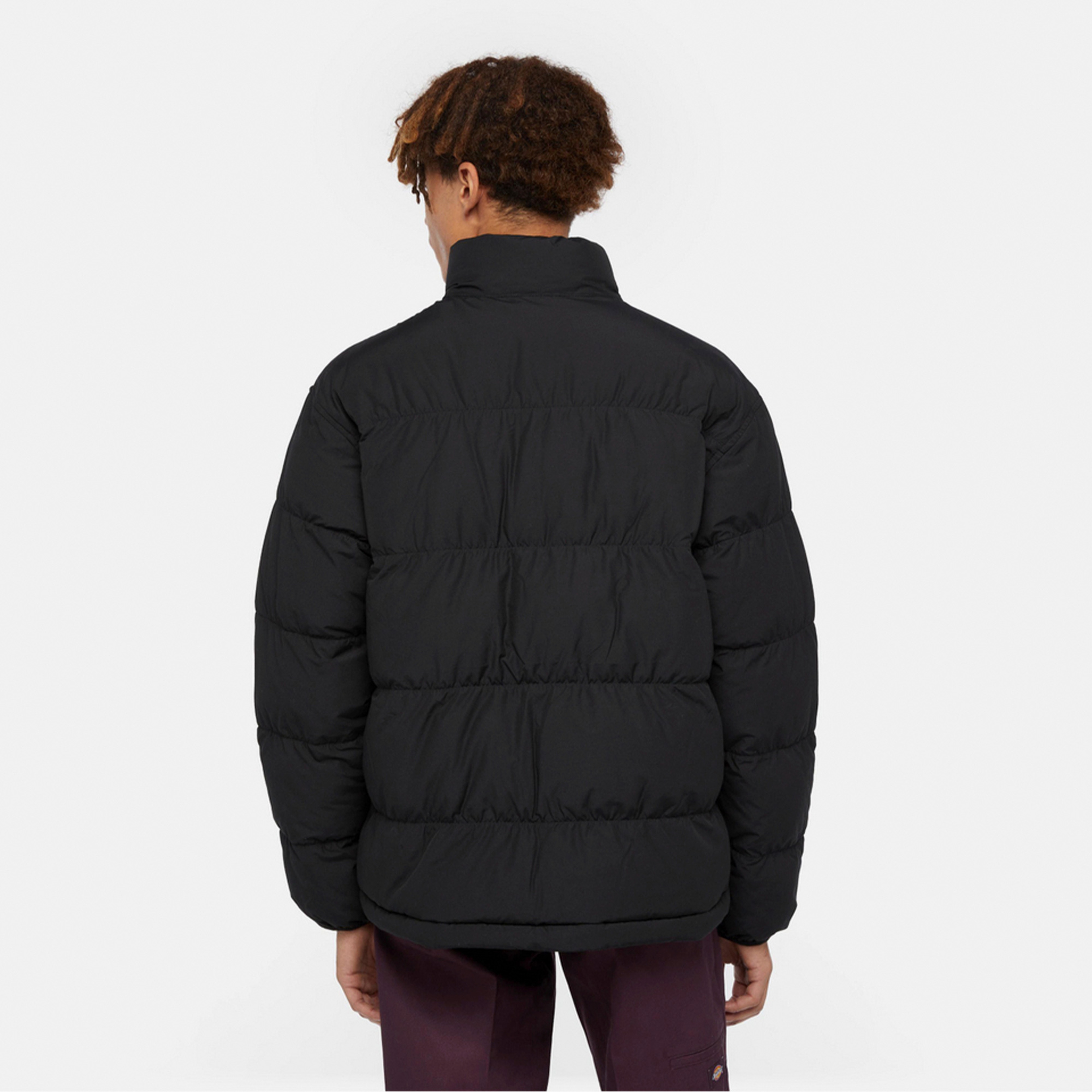 Dickies Scobey Puffer Erkek Siyah Mont