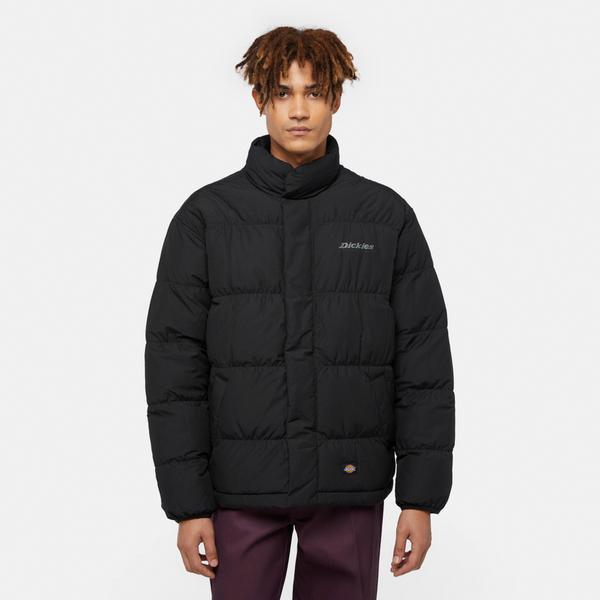 Dickies Scobey Puffer Erkek Siyah Mont