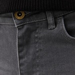 Ucla Fausto Nakışlı Erkek Gri Denim Pantolon