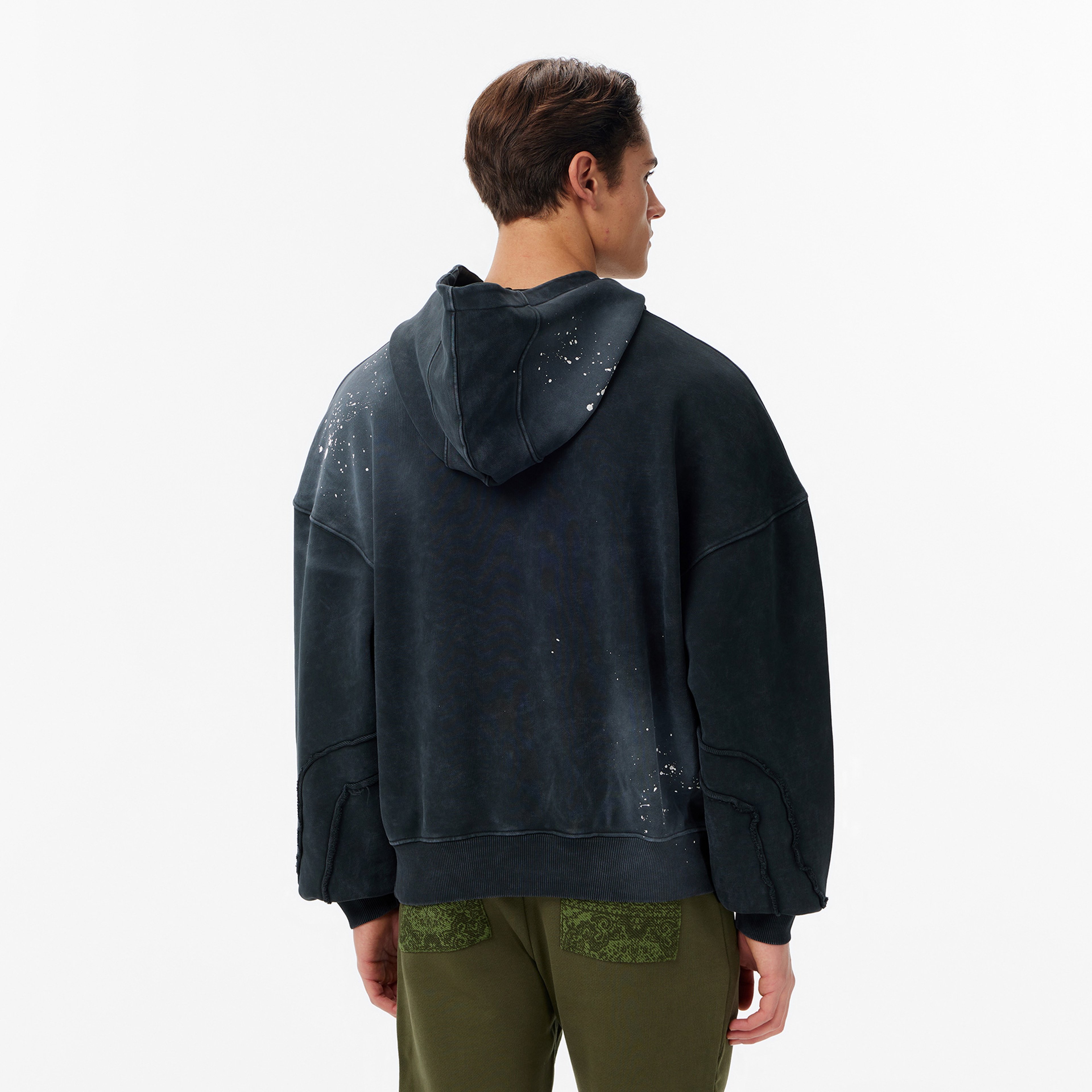 Les Benjamins Essentials 301 Erkek Siyah Sweatshirt