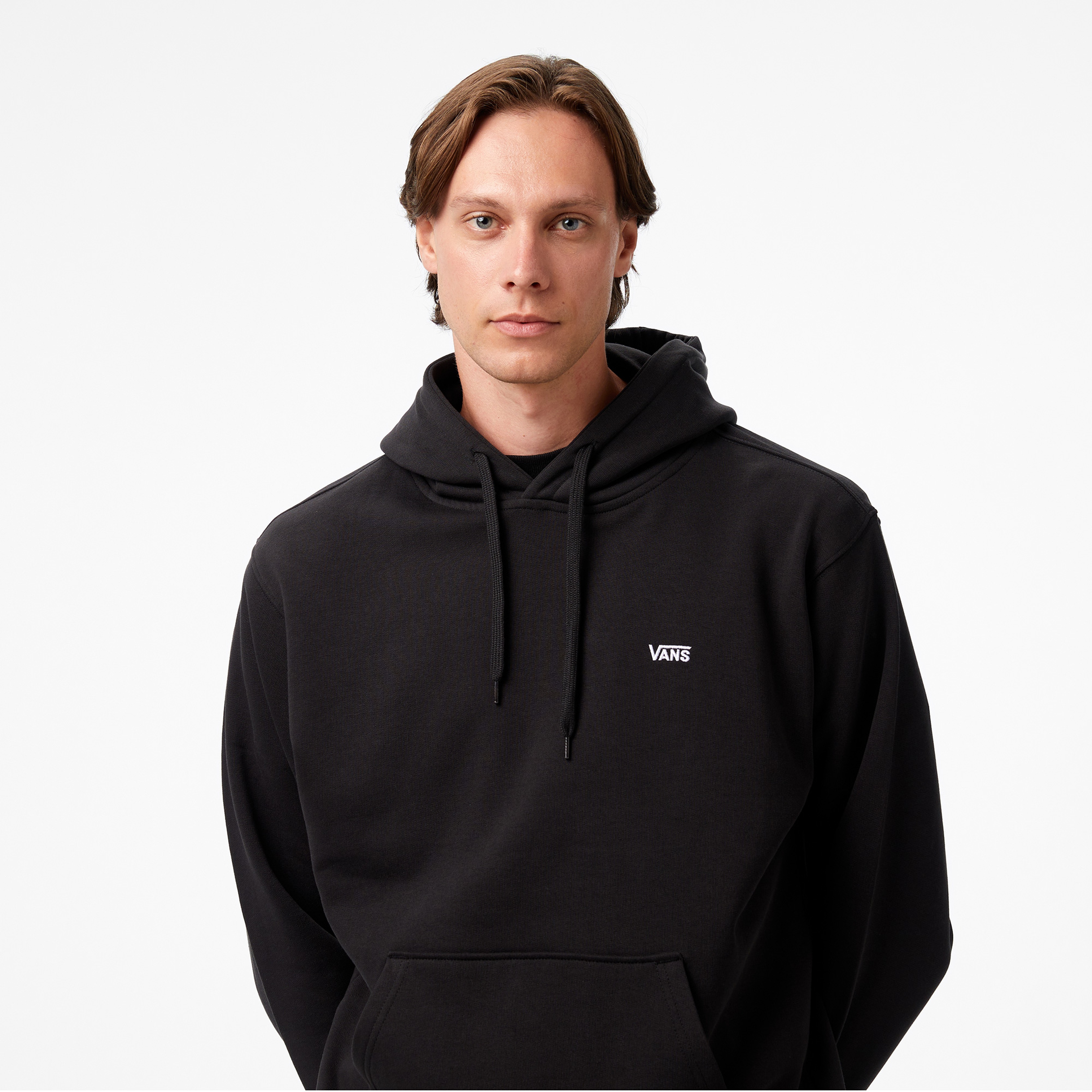 Vans Left Chest ii Loose Po Erkek Siyah Sweatshırt