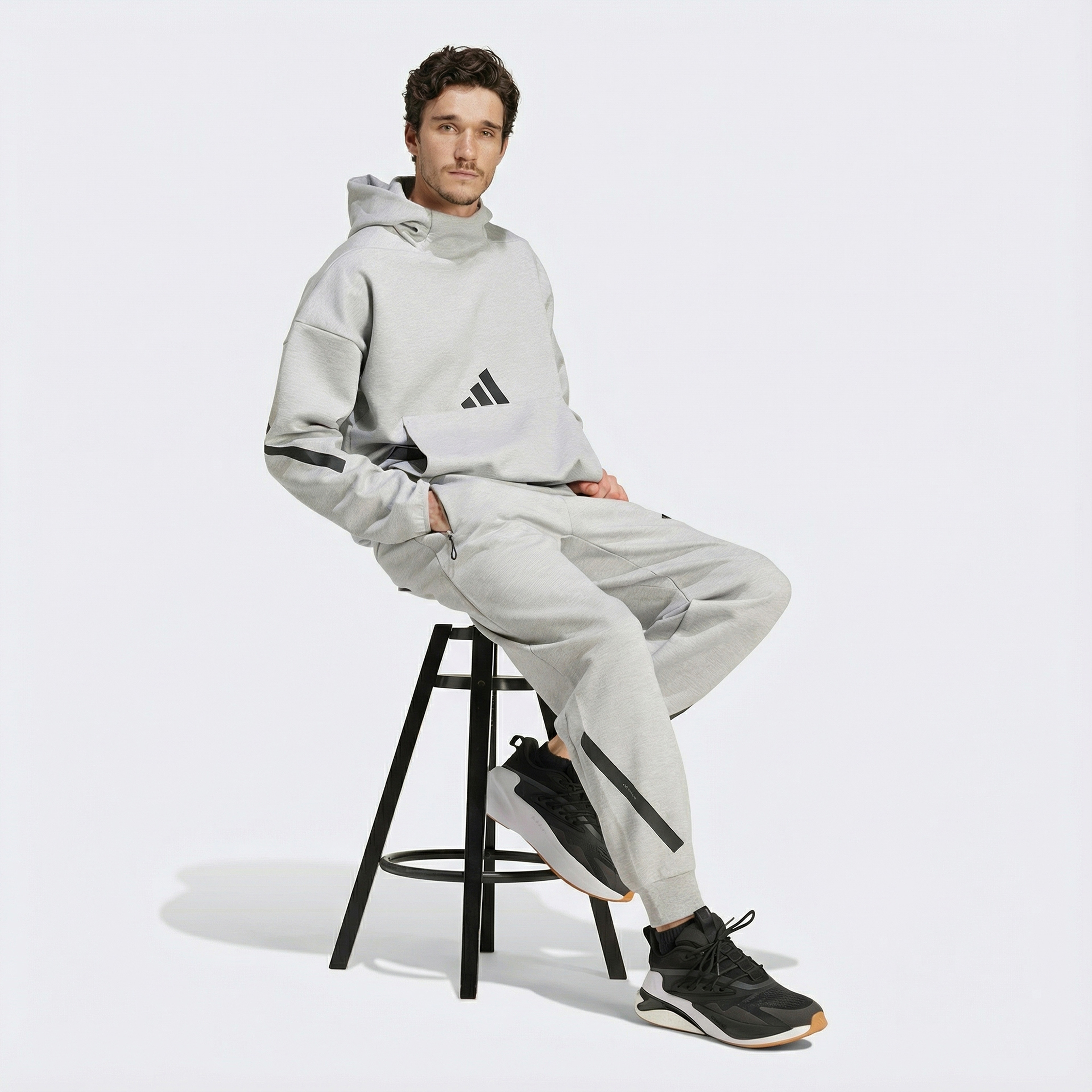 adidas Z.N.E. Erkek Gri Eşofman Altı