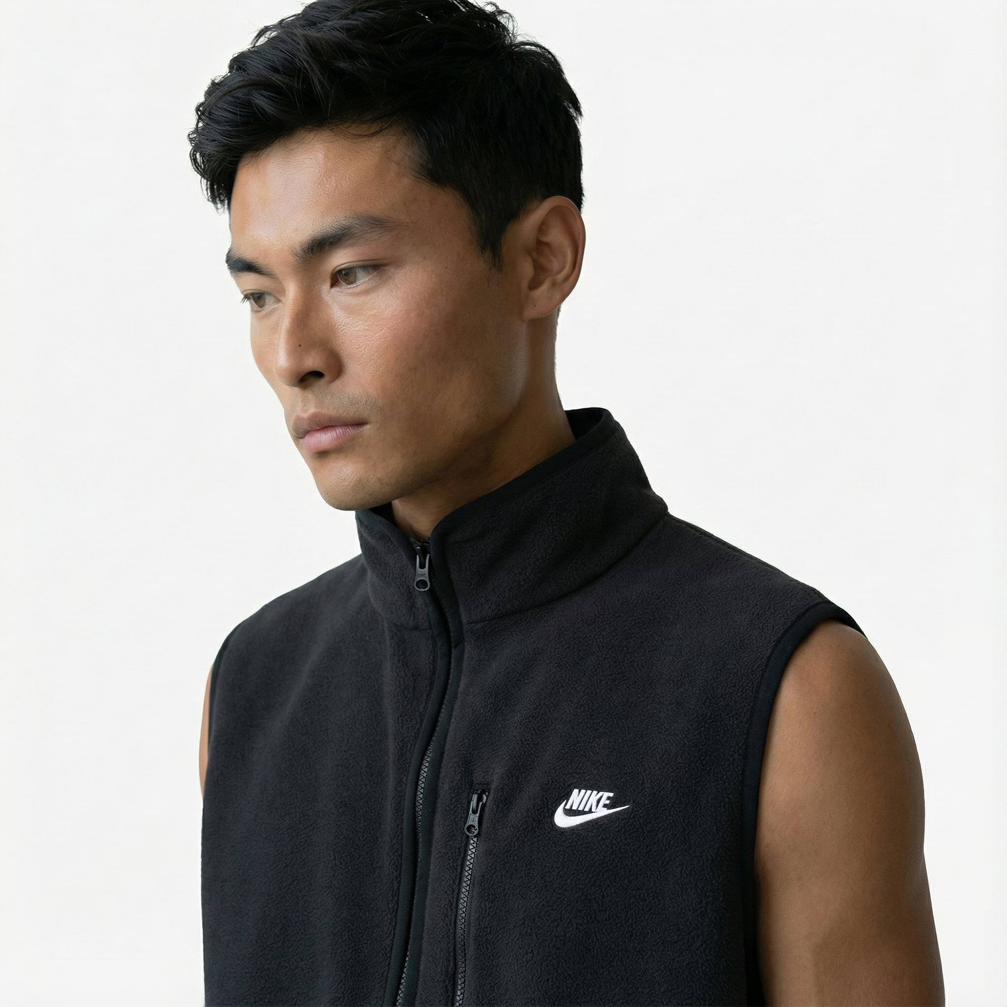 Nike Sportswear Club Winterized Erkek Siyah Yelek