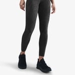 Nike Df Zenvy Hr 7/8 Tght Aop Kadın Siyah Tayt