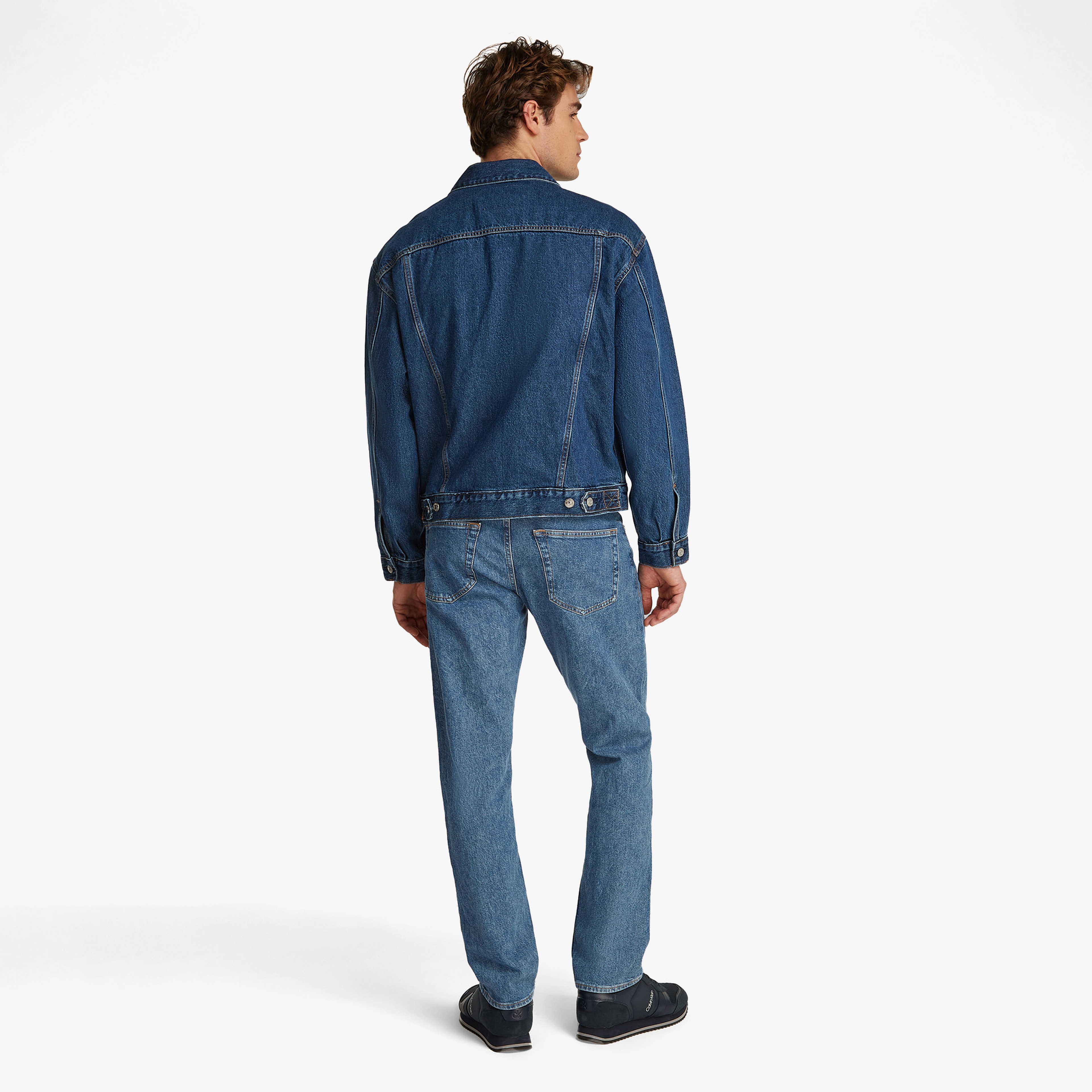 Calvin Klein Erkek Mavi Mont