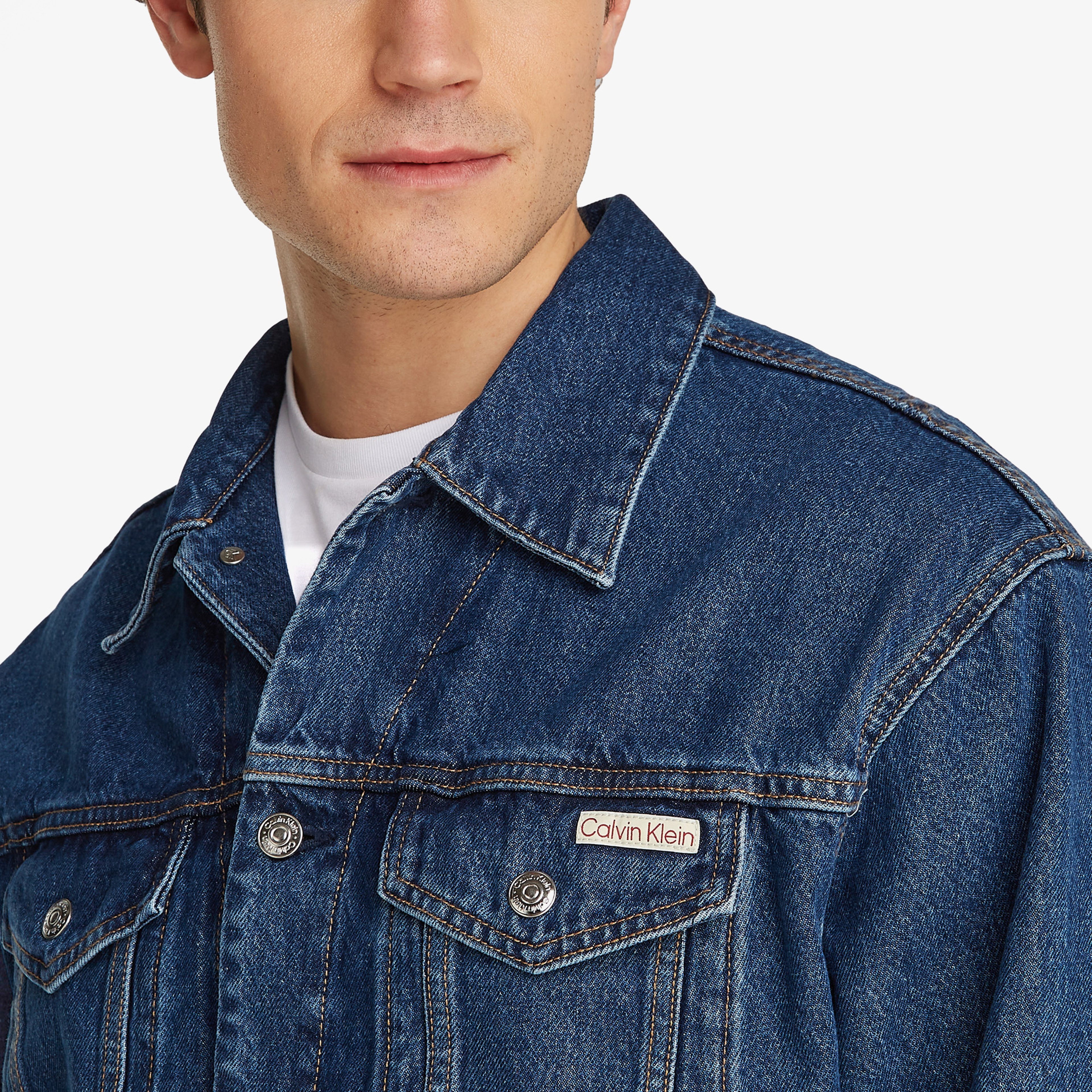 Calvin Klein Erkek Mavi Mont