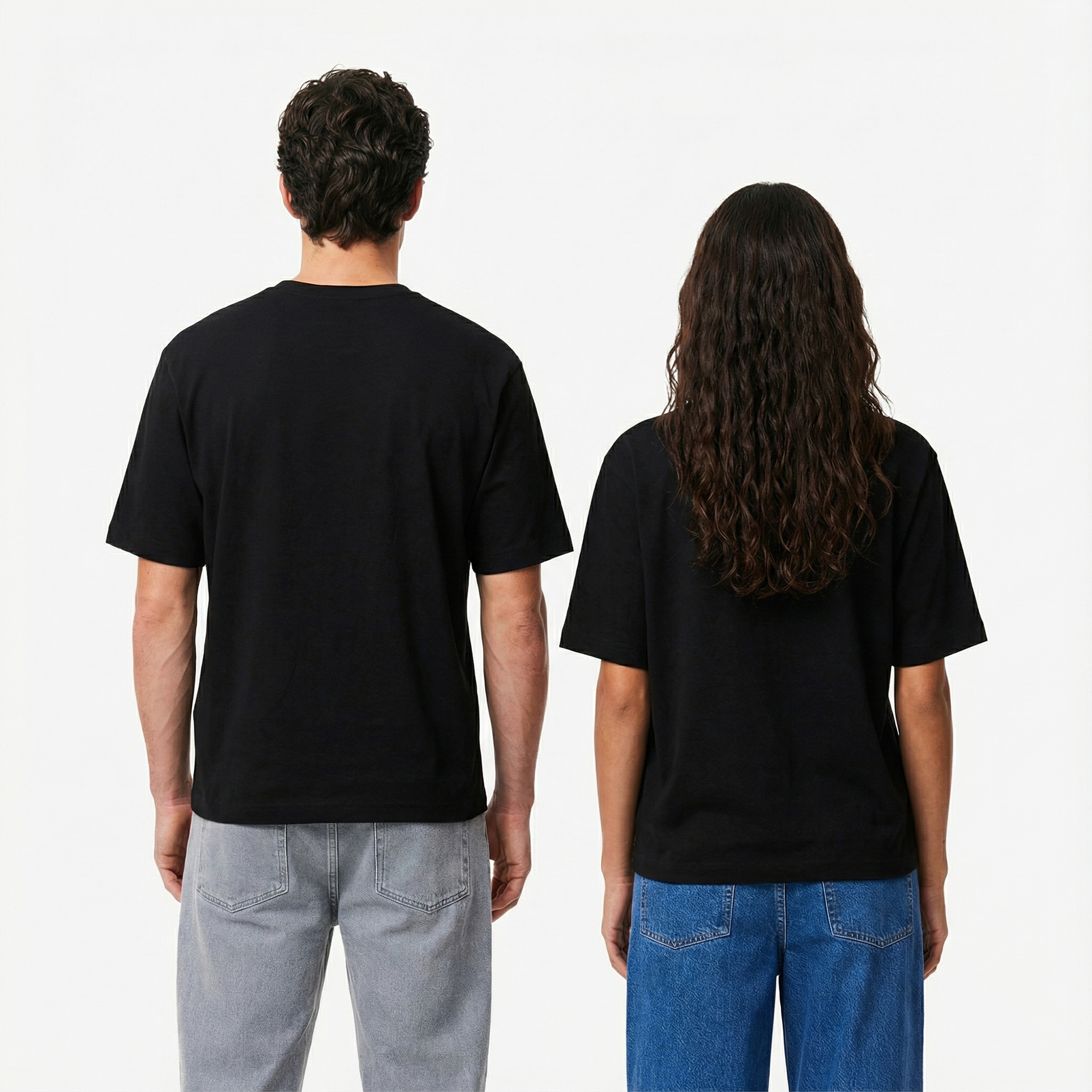 Lacoste Loose Fit Erkek Siyah T-Shirt