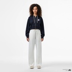 Converse Classic Kadın Fermuarlı Siyah Hoodie