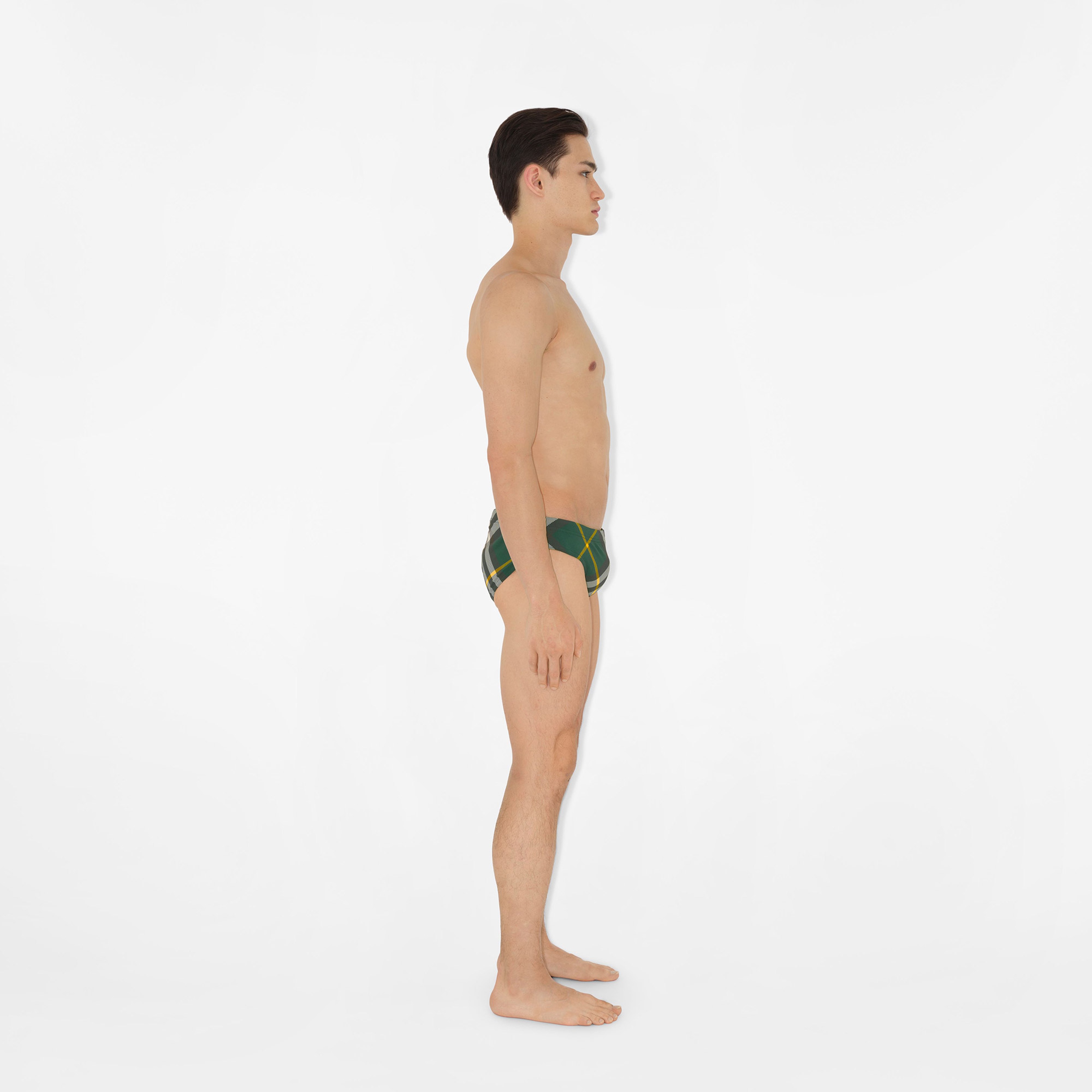 Burberry Erkek Yeşil Mayo Slip