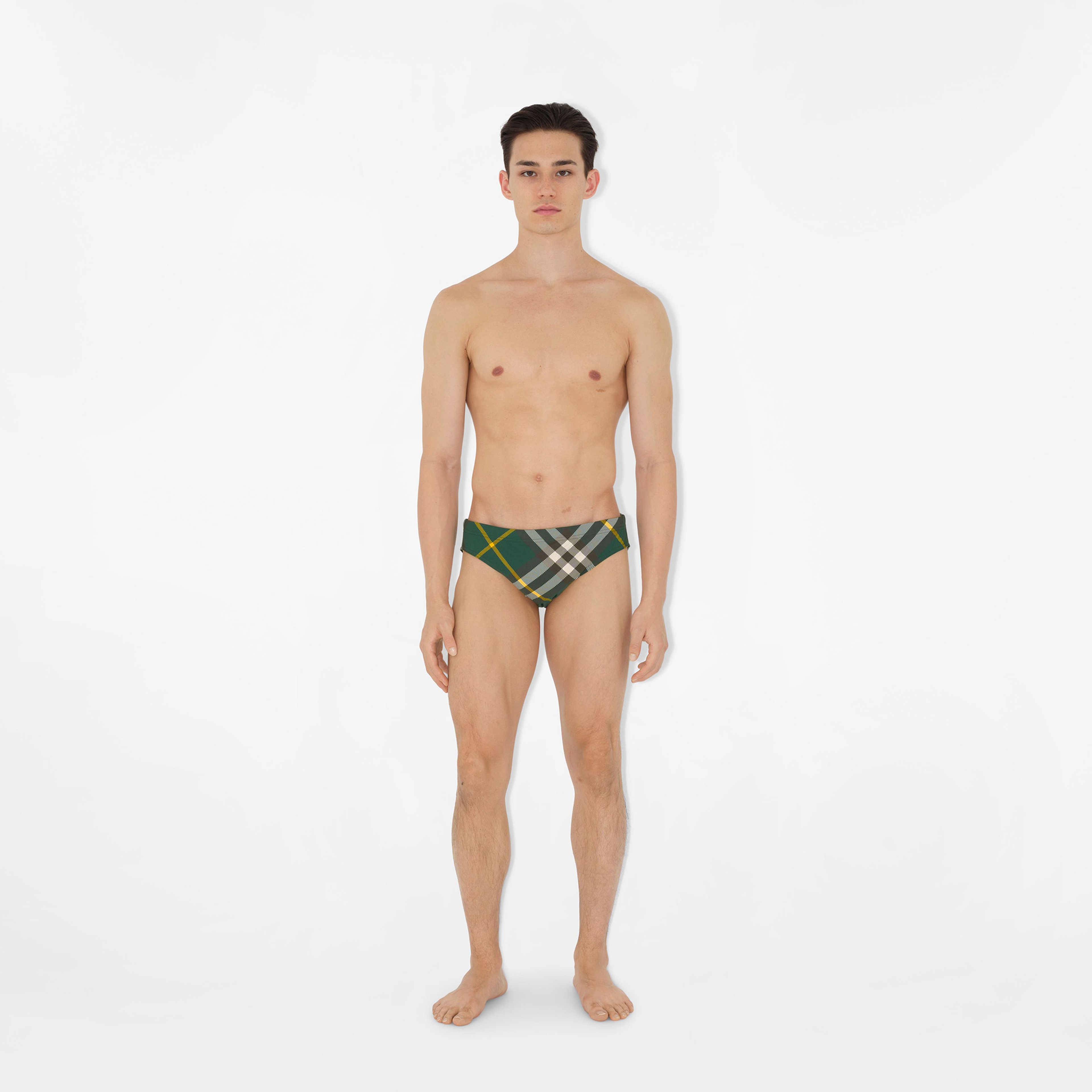 Burberry Erkek Yeşil Mayo Slip