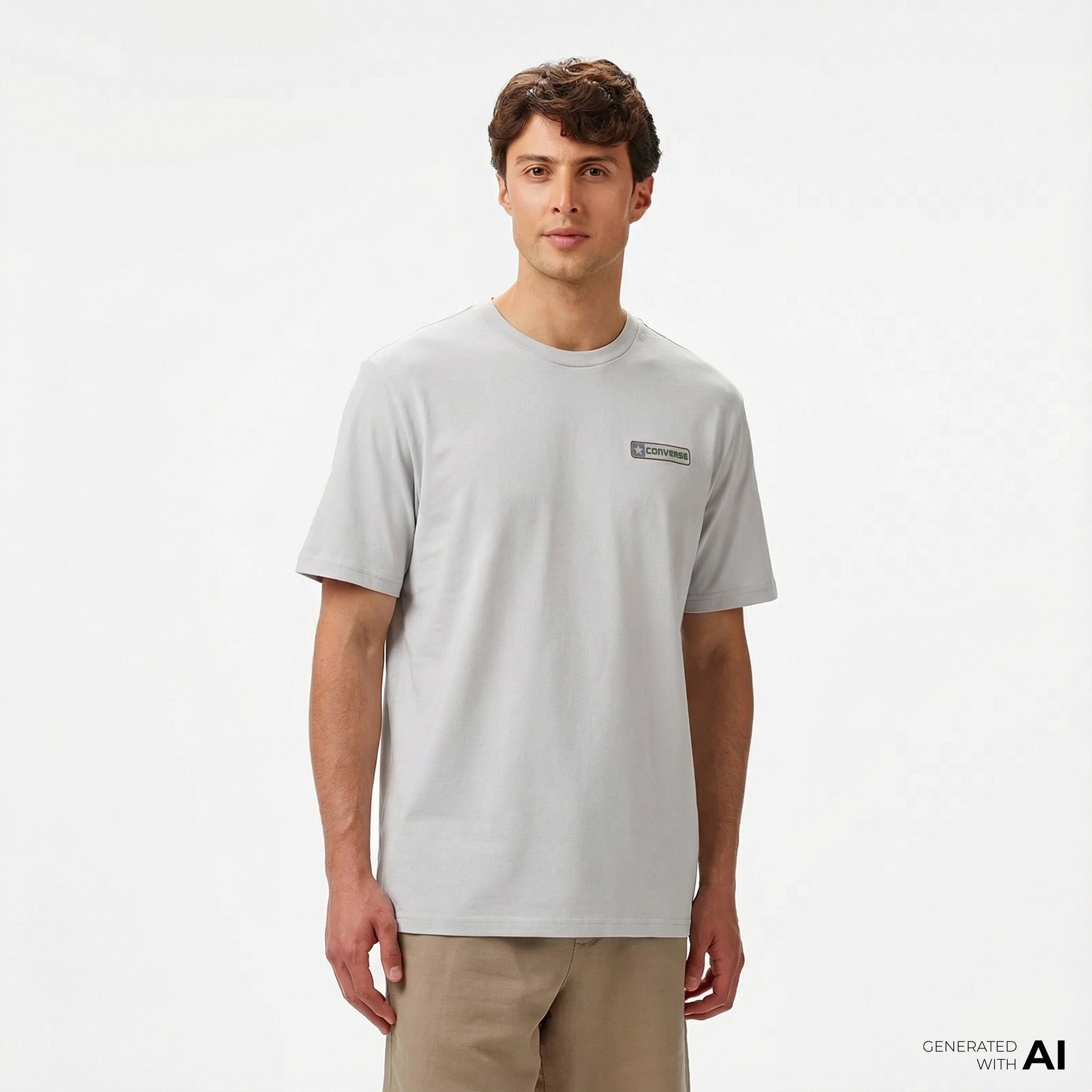 Converse Classic Erkek Grafik Baskılı T-Shirt