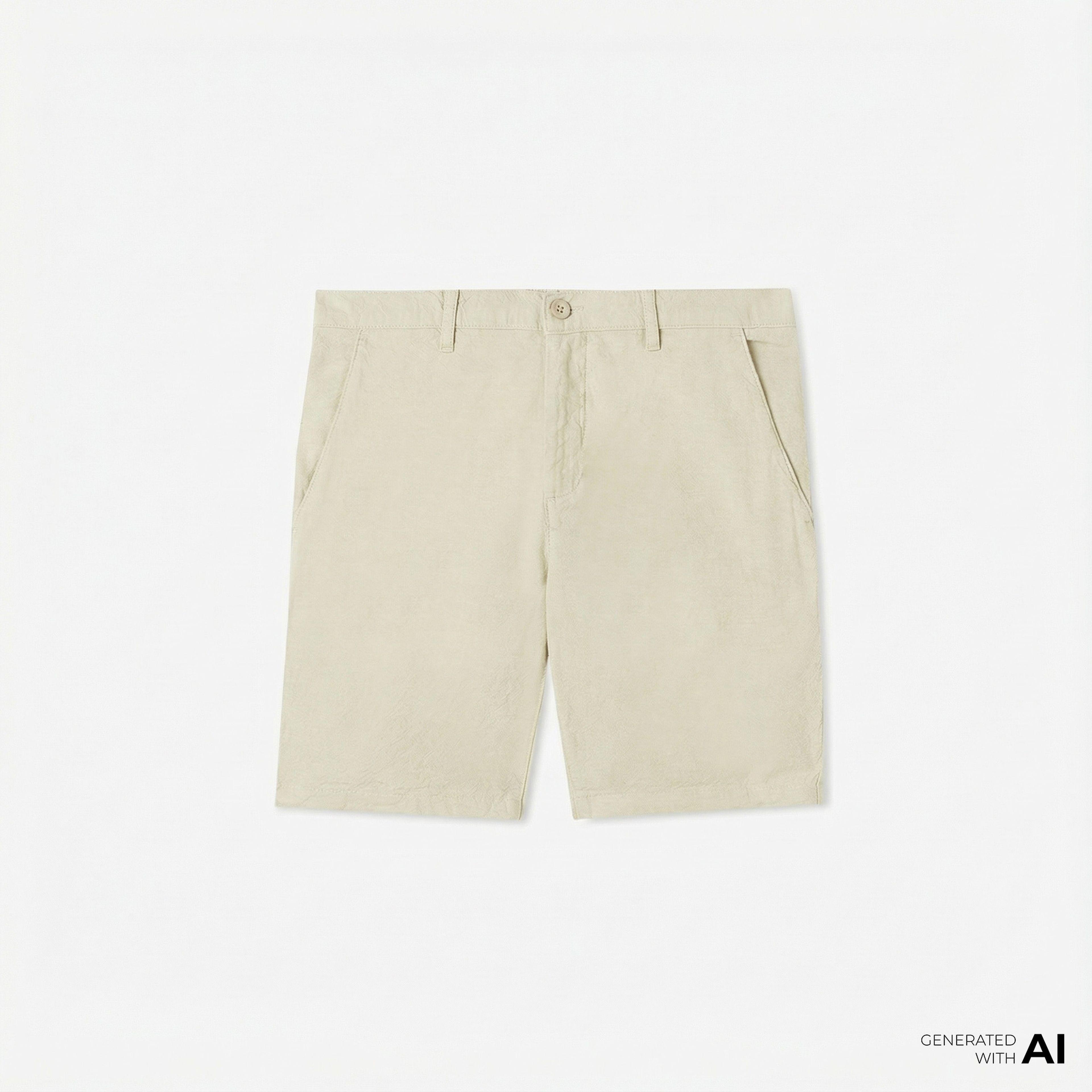 Nautica Erkek Bej Slim Fit Şort