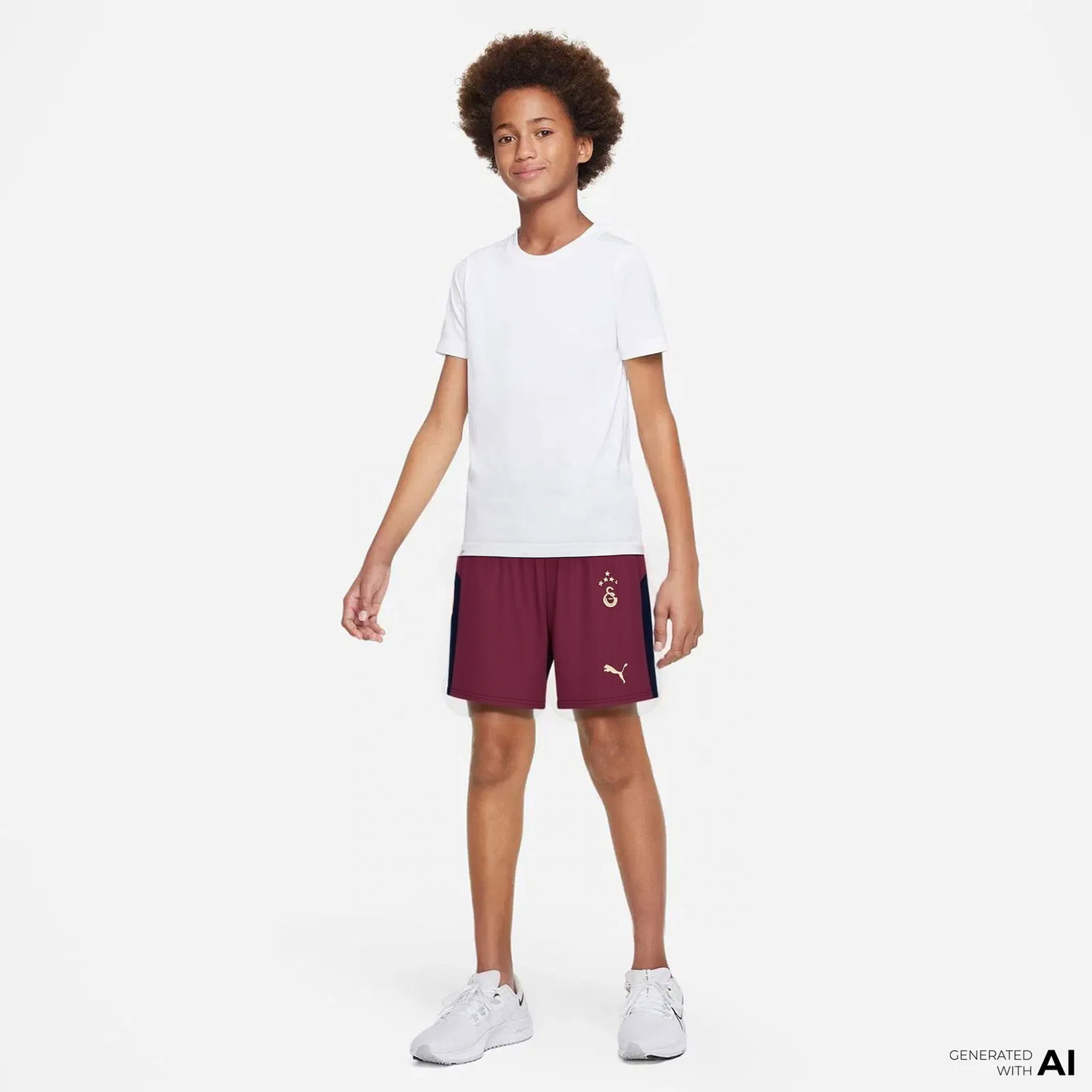 Puma Galatasaray SK Erkek Kırmızı Futbol Şortu