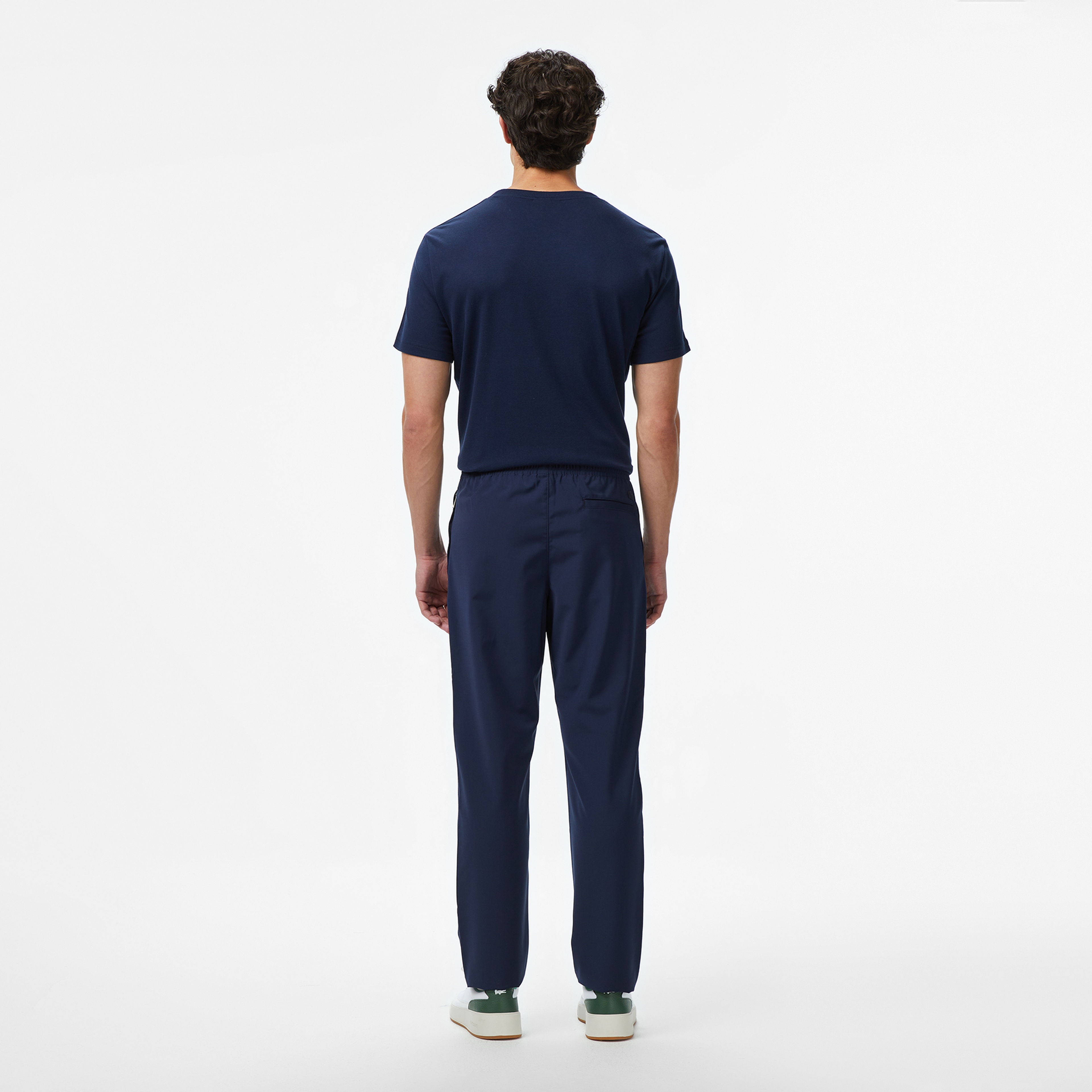 Erkek Regular Fit Chino Lacivert Pantolon