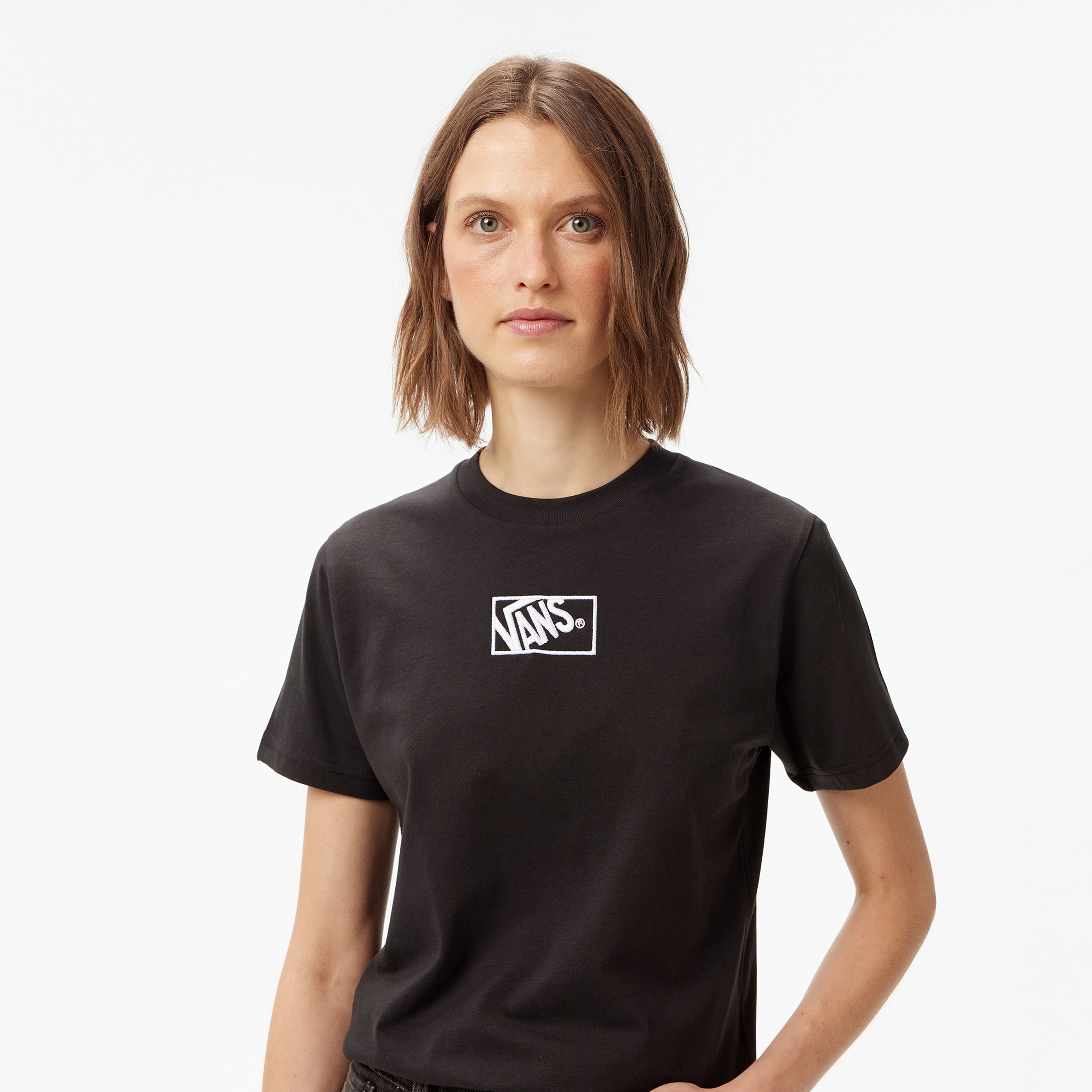 Vans By Blocked Box Çocuk Siyah T-Shirt