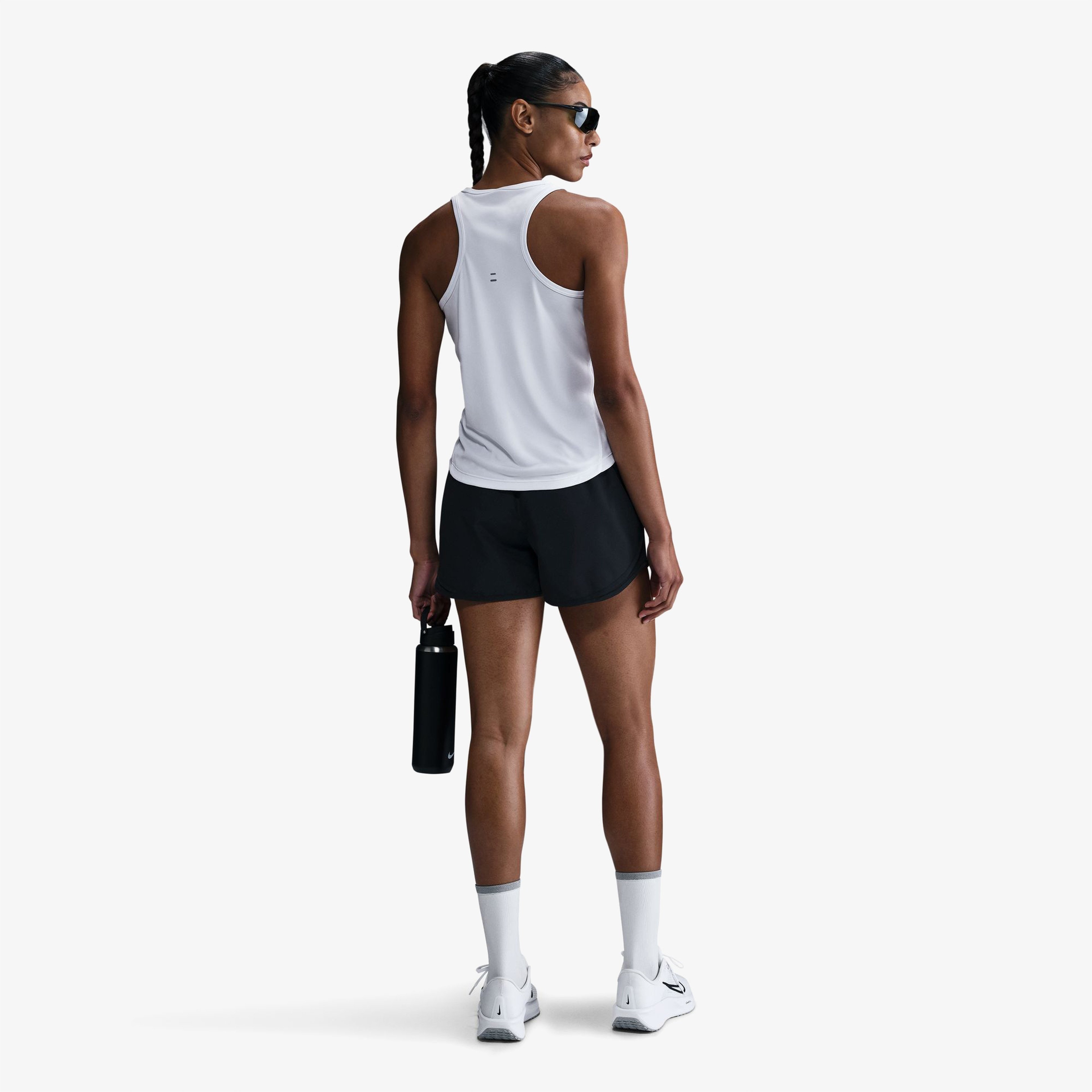 Nike Tank Top/Singlet Kadın Beyaz Koşu T-Shirt