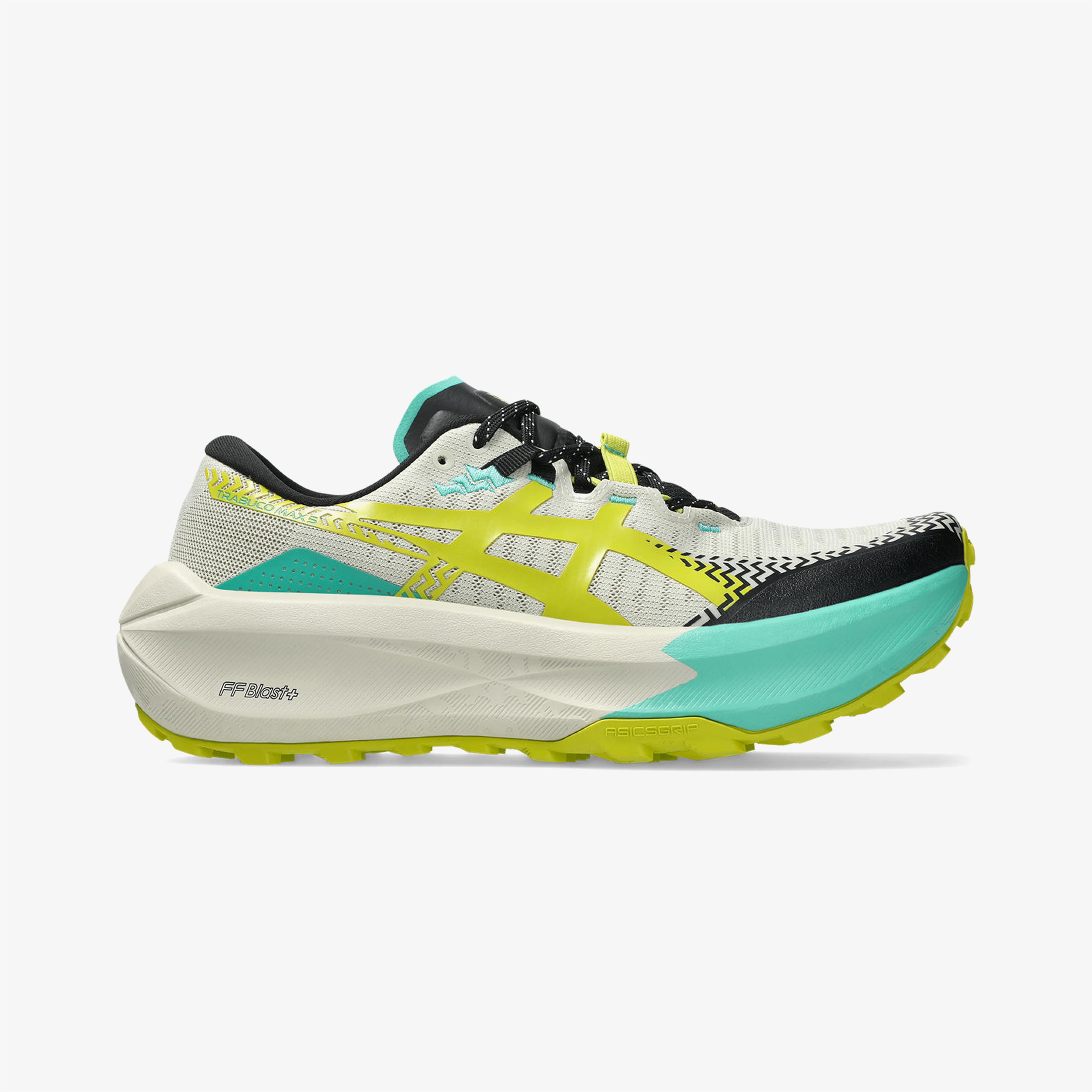 Asics Trabuco Max 5 Erkek Krem Koşu Ayakkabısı