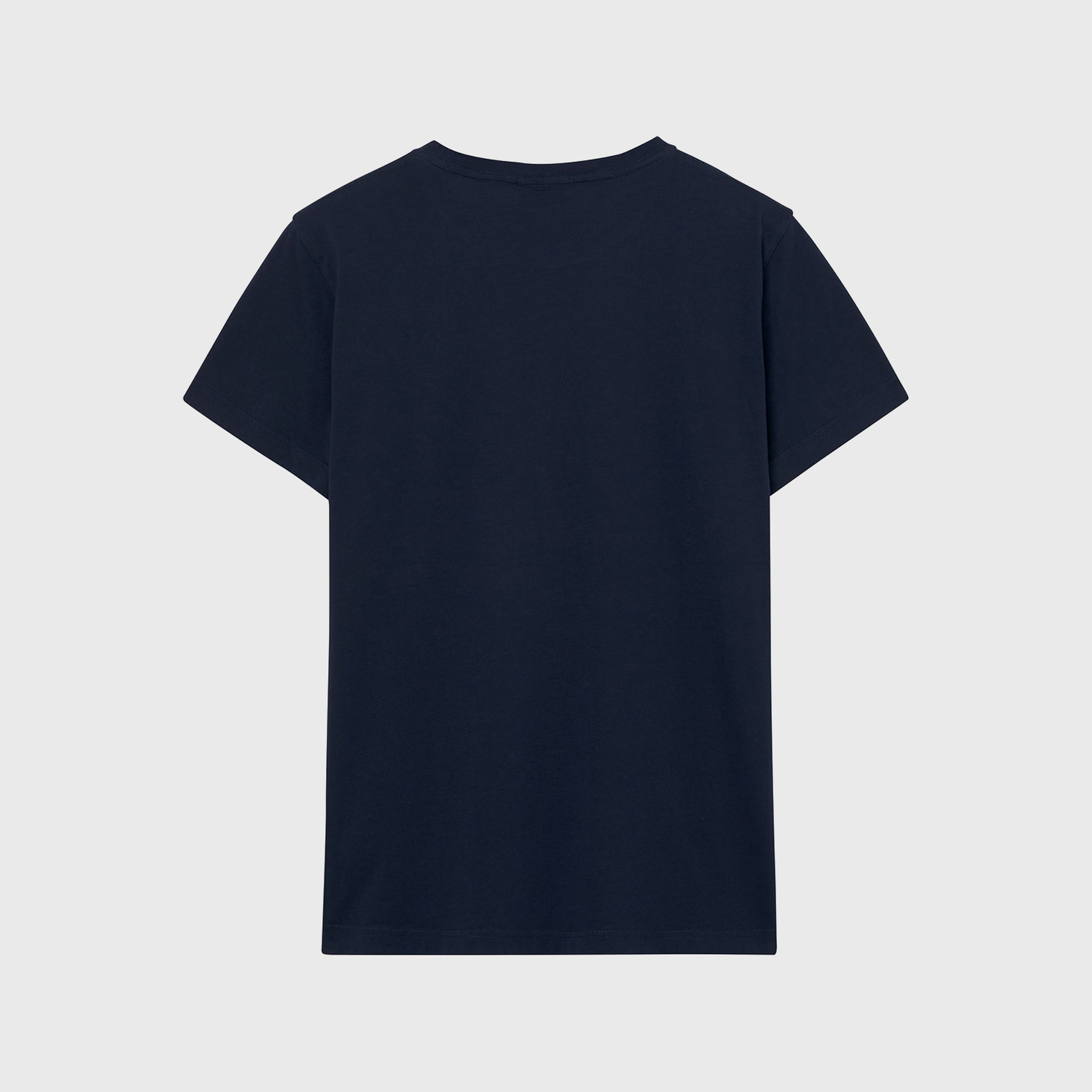 GANT Erkek Lacivert Regular Fit Bisiklet Yaka T-Shirt