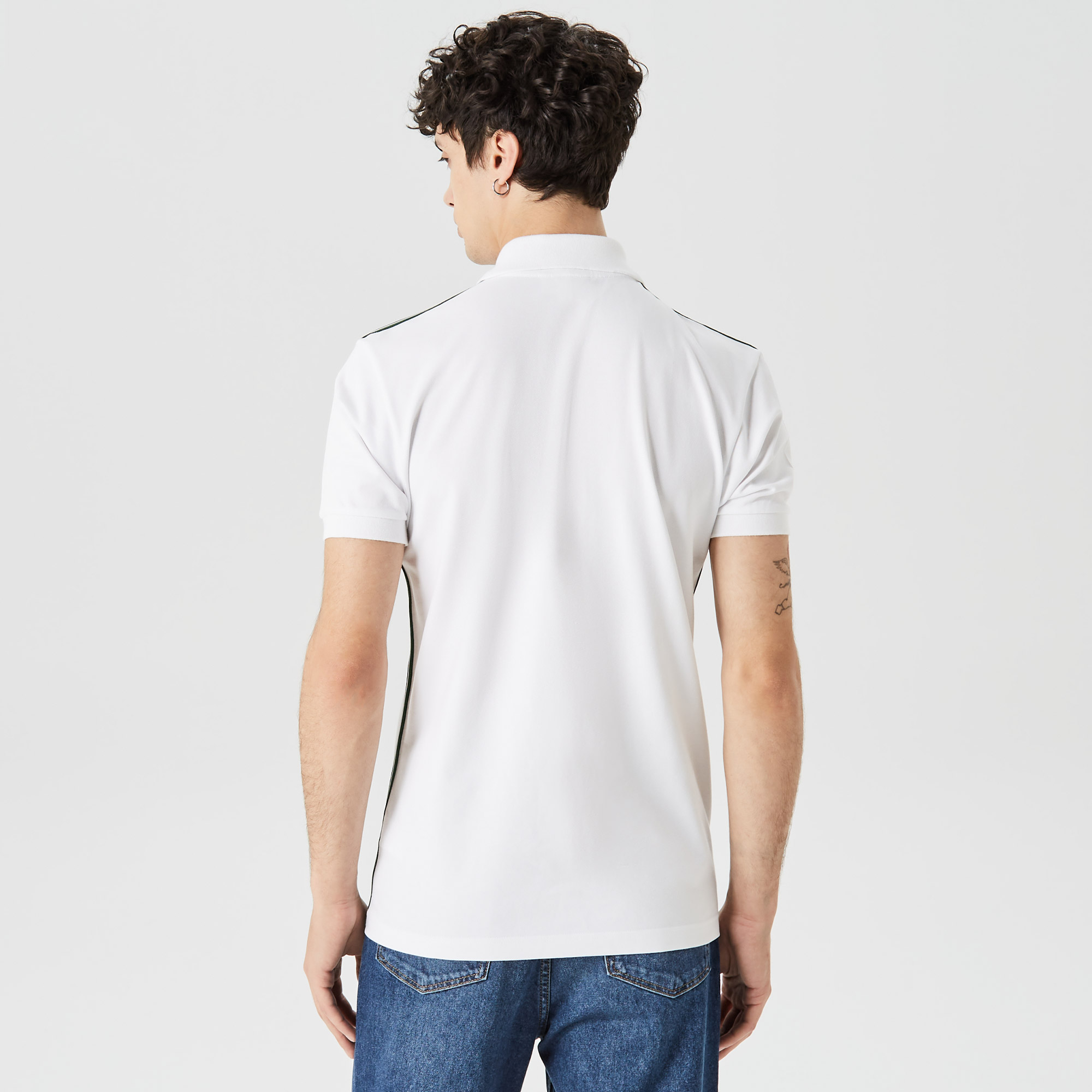 Lacoste Erkek Beyaz Polo