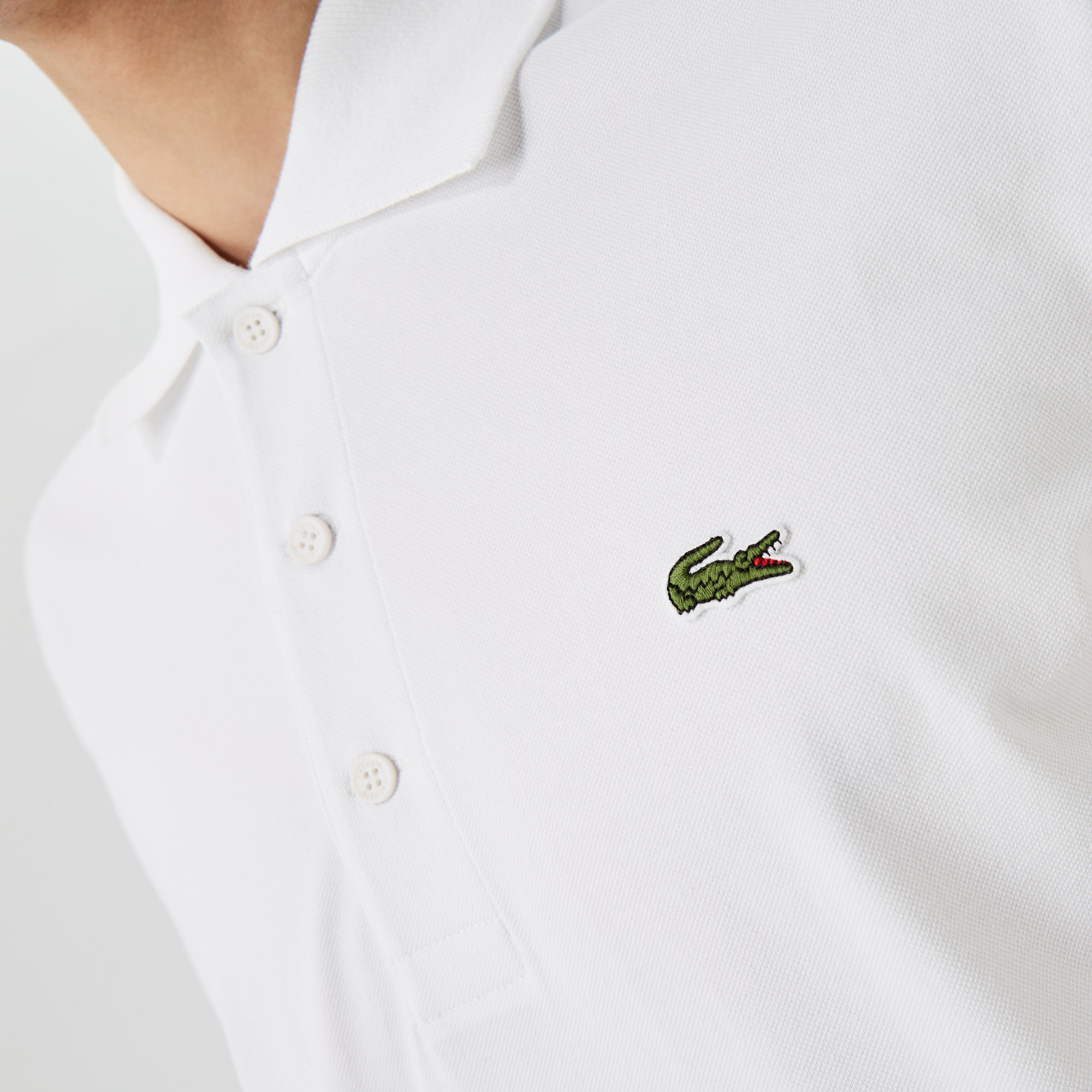 Lacoste Erkek Beyaz Polo