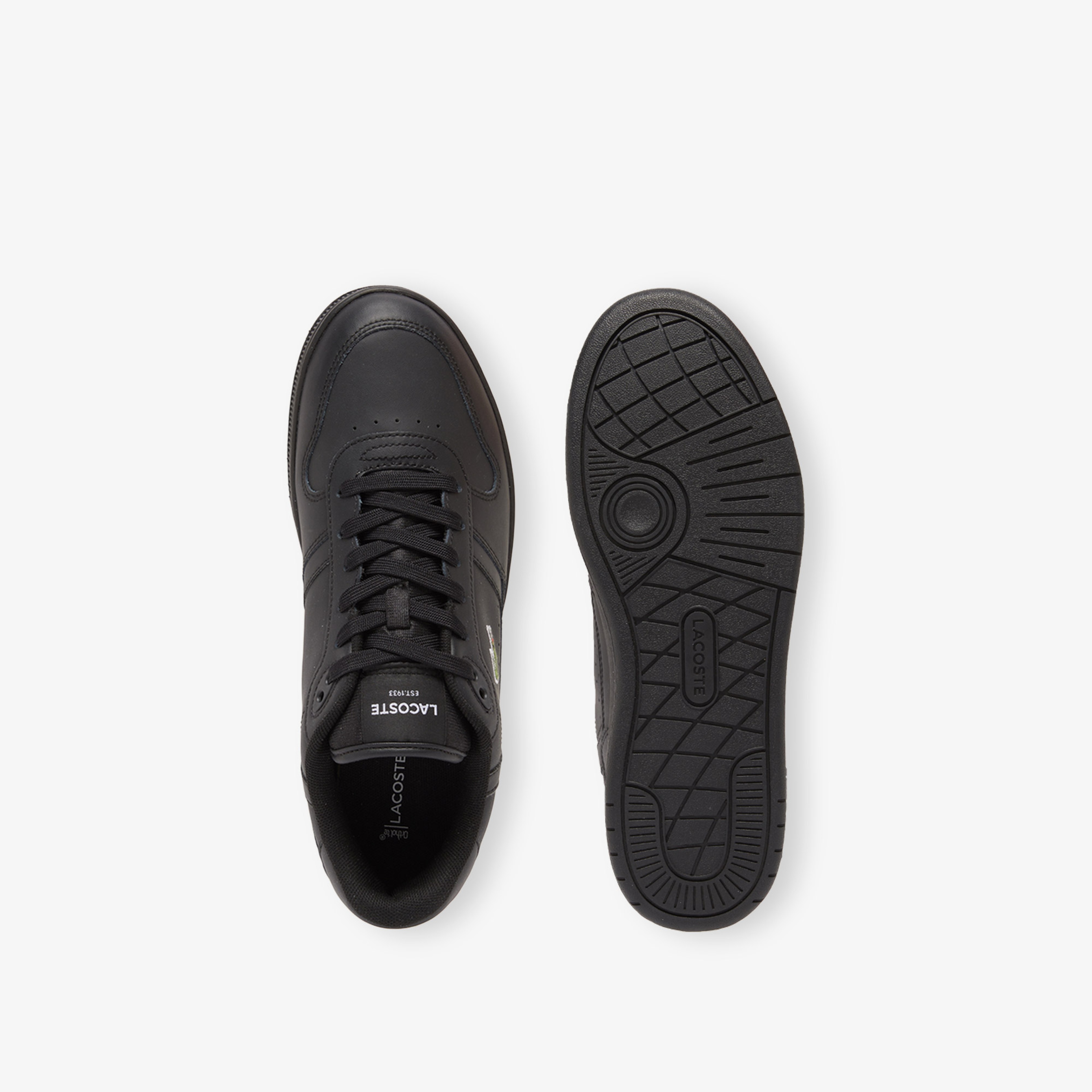 Lacoste Men's T-Clip Set Leather Sneakers