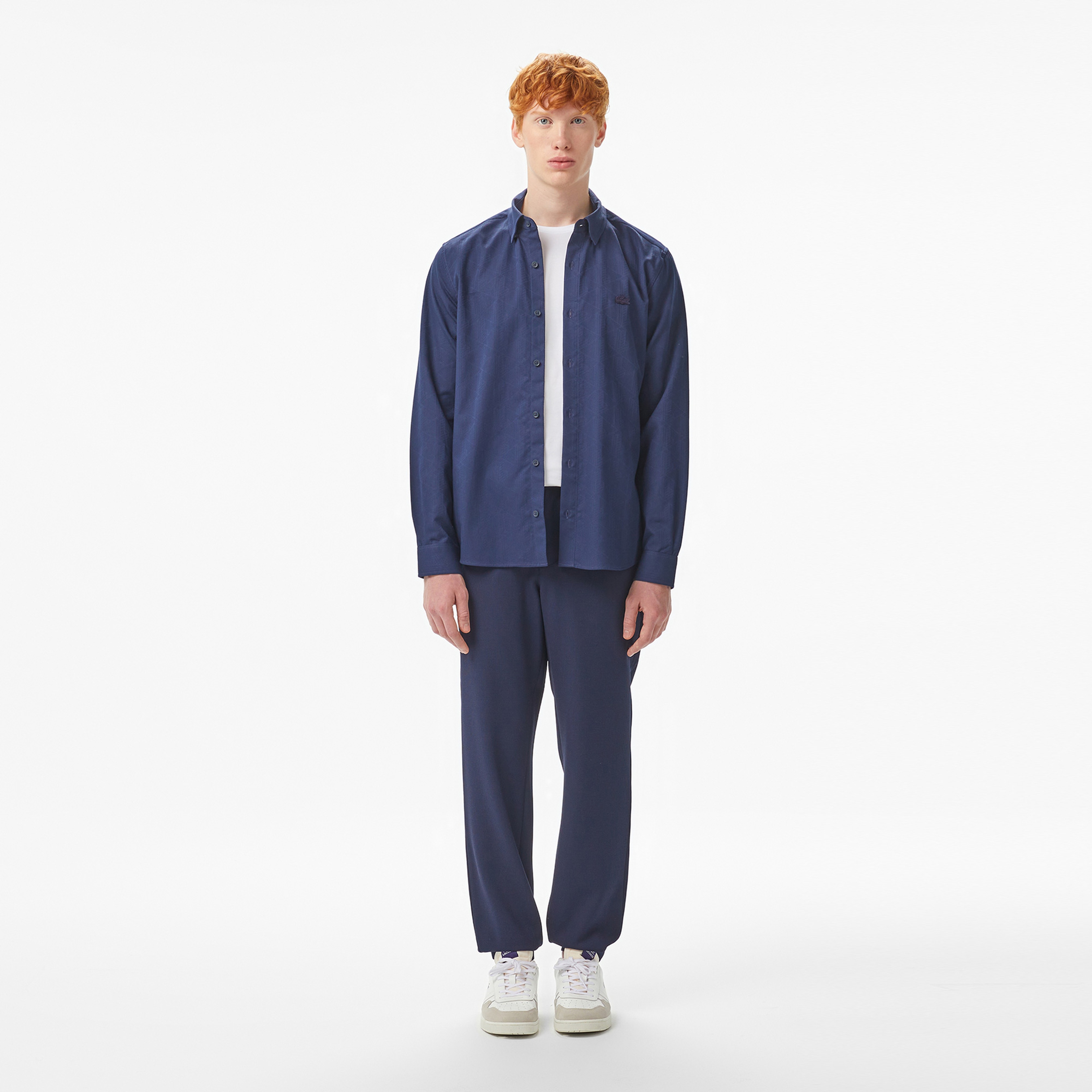 Men's blue shirt