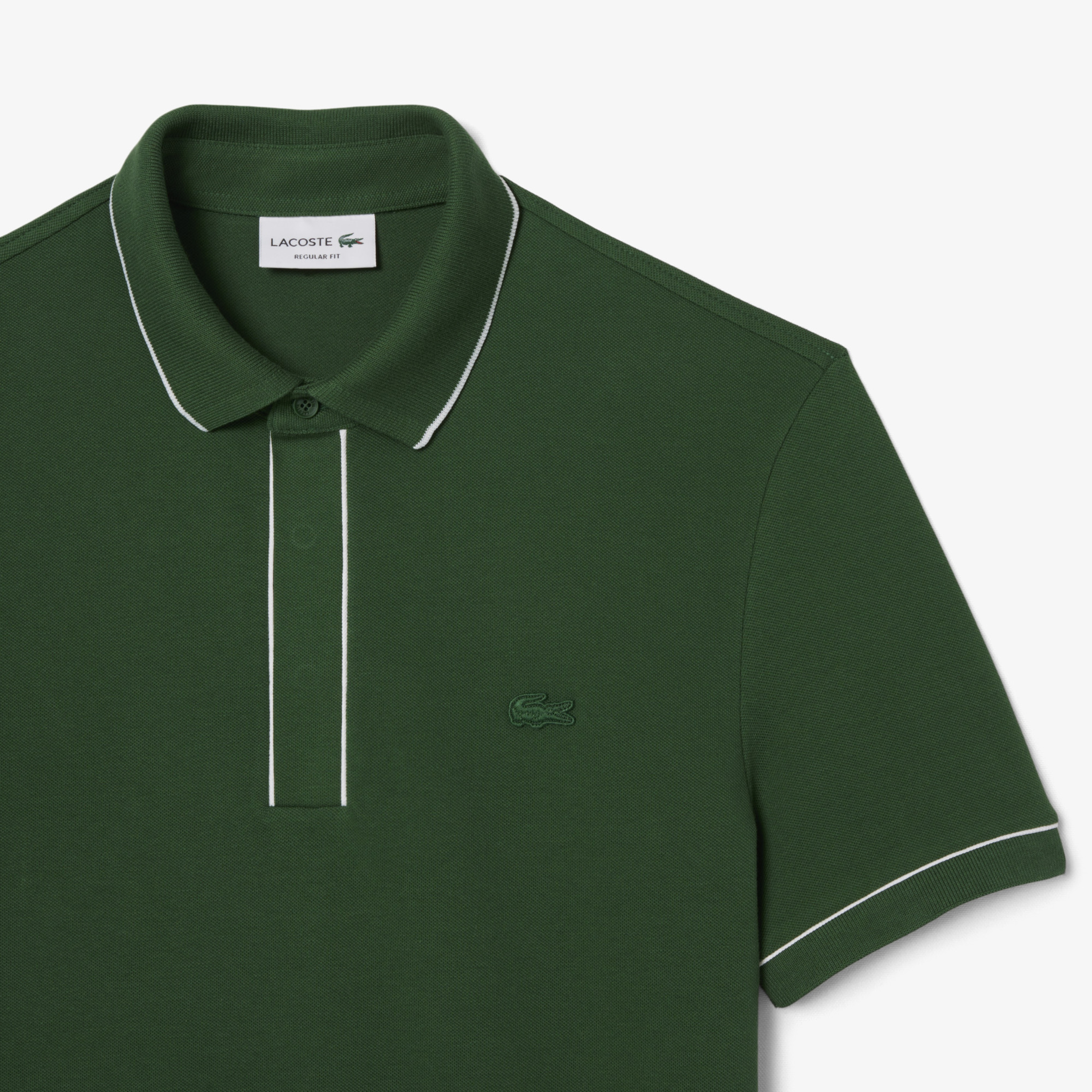 Lacoste Paris Regular Fit Erkek Yeşil Polo