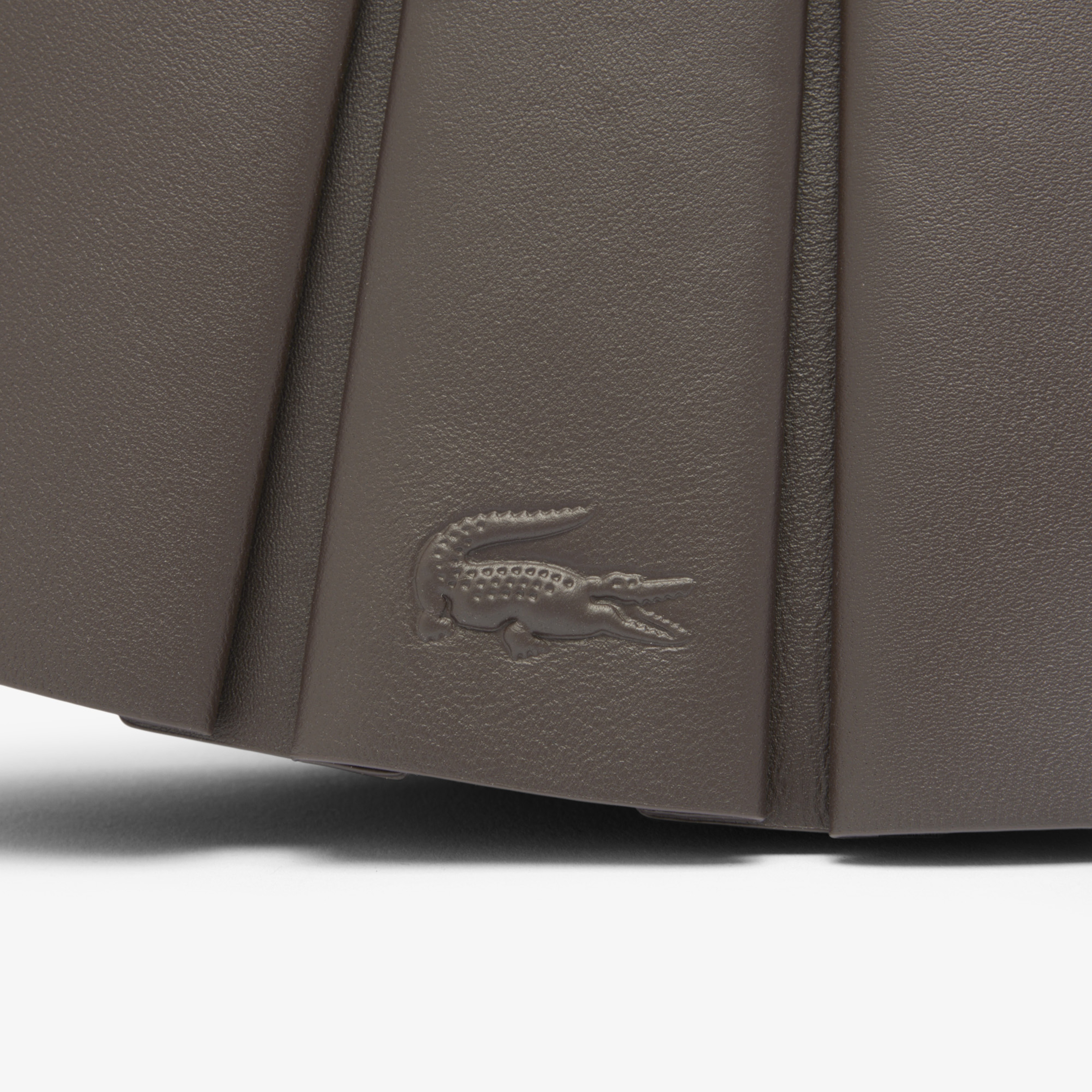 Lacoste Medium Lenglen Kadın Deri Koyu Kahverengi Omuz Çantası