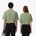 Lacoste Loose Fit Heavy Unisex Yeşil T-Shirt