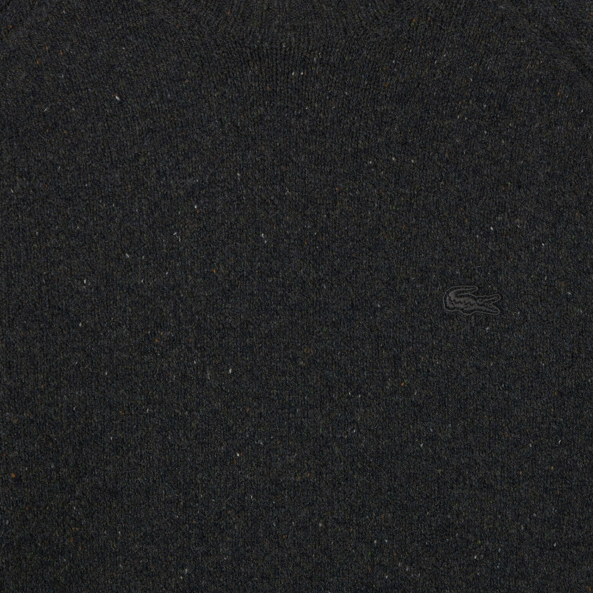 Erkek Classic Fit Bisiklet Yaka Yün Gri Kazak