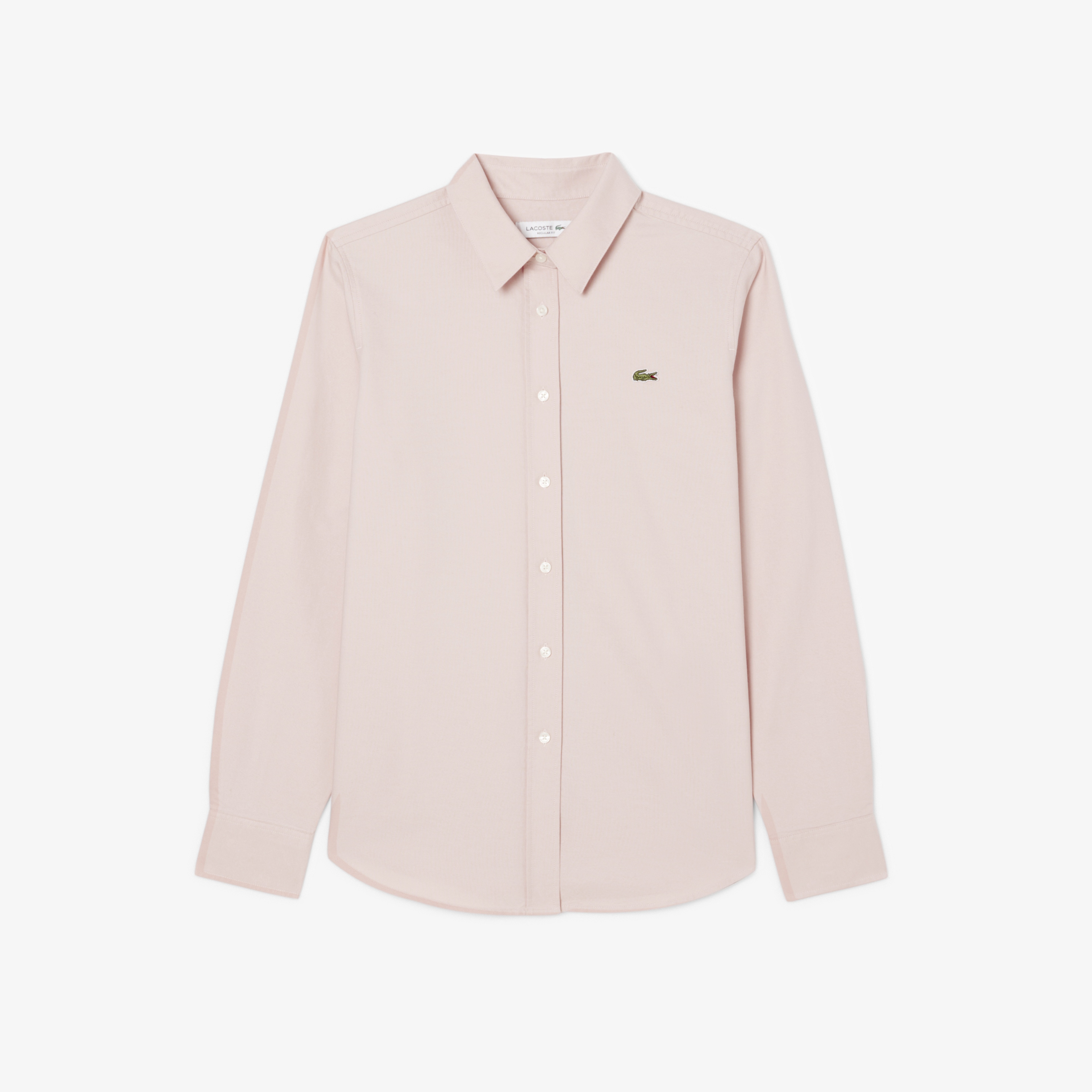 Lacoste Kadın Regular Fit Pembe Gömlek