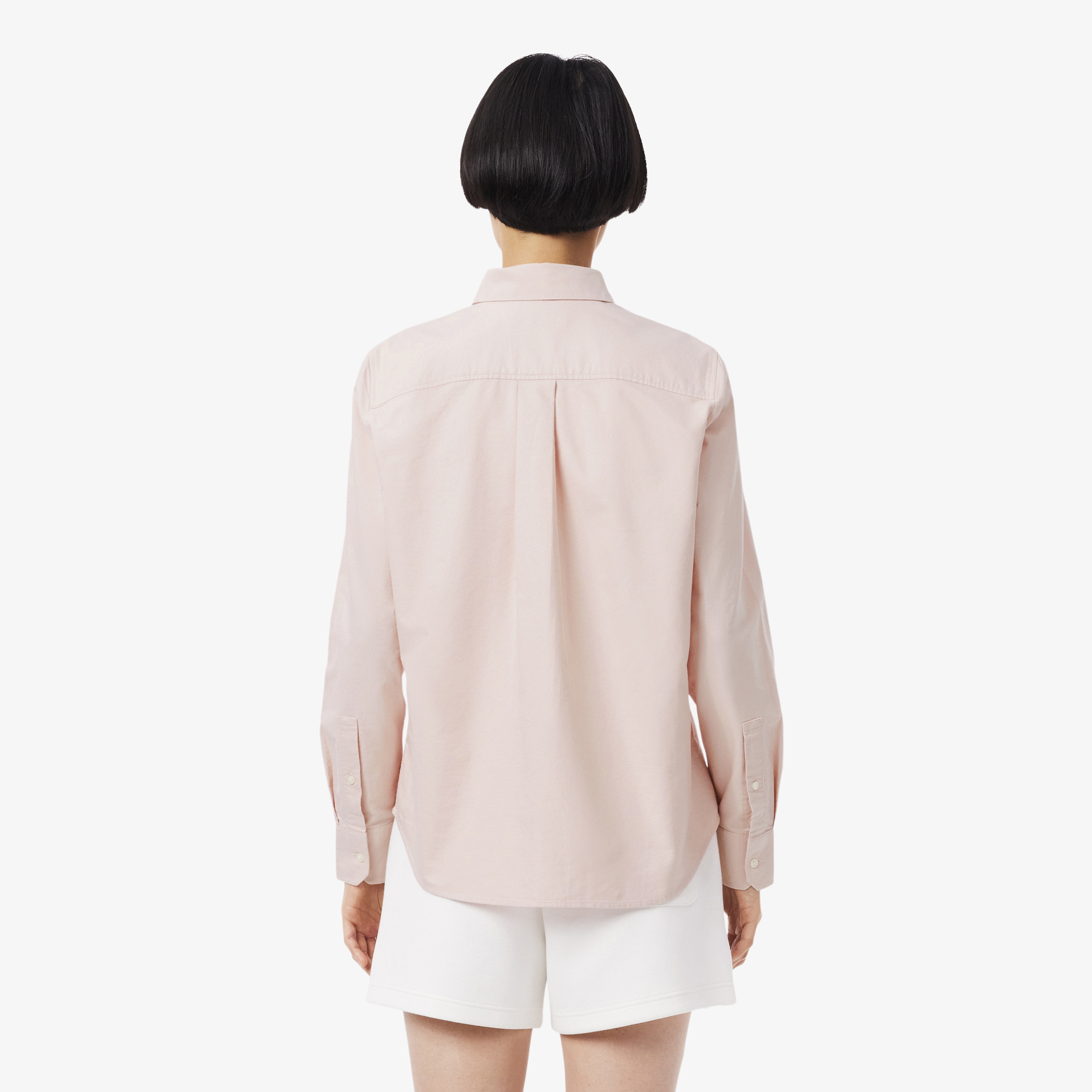 Lacoste Kadın Regular Fit Pembe Gömlek