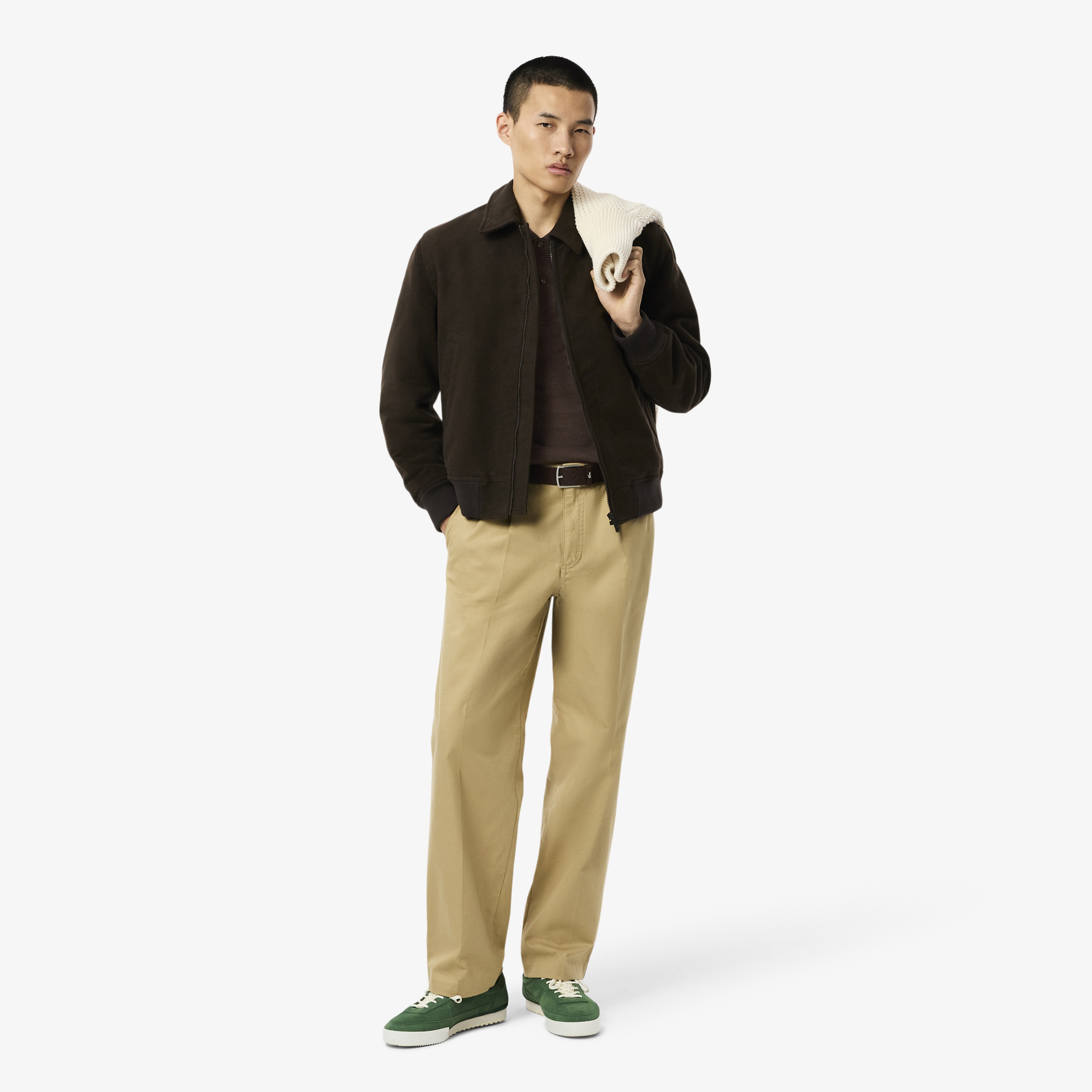 Lacoste Erkek Slim Fit Kahverengi Polo