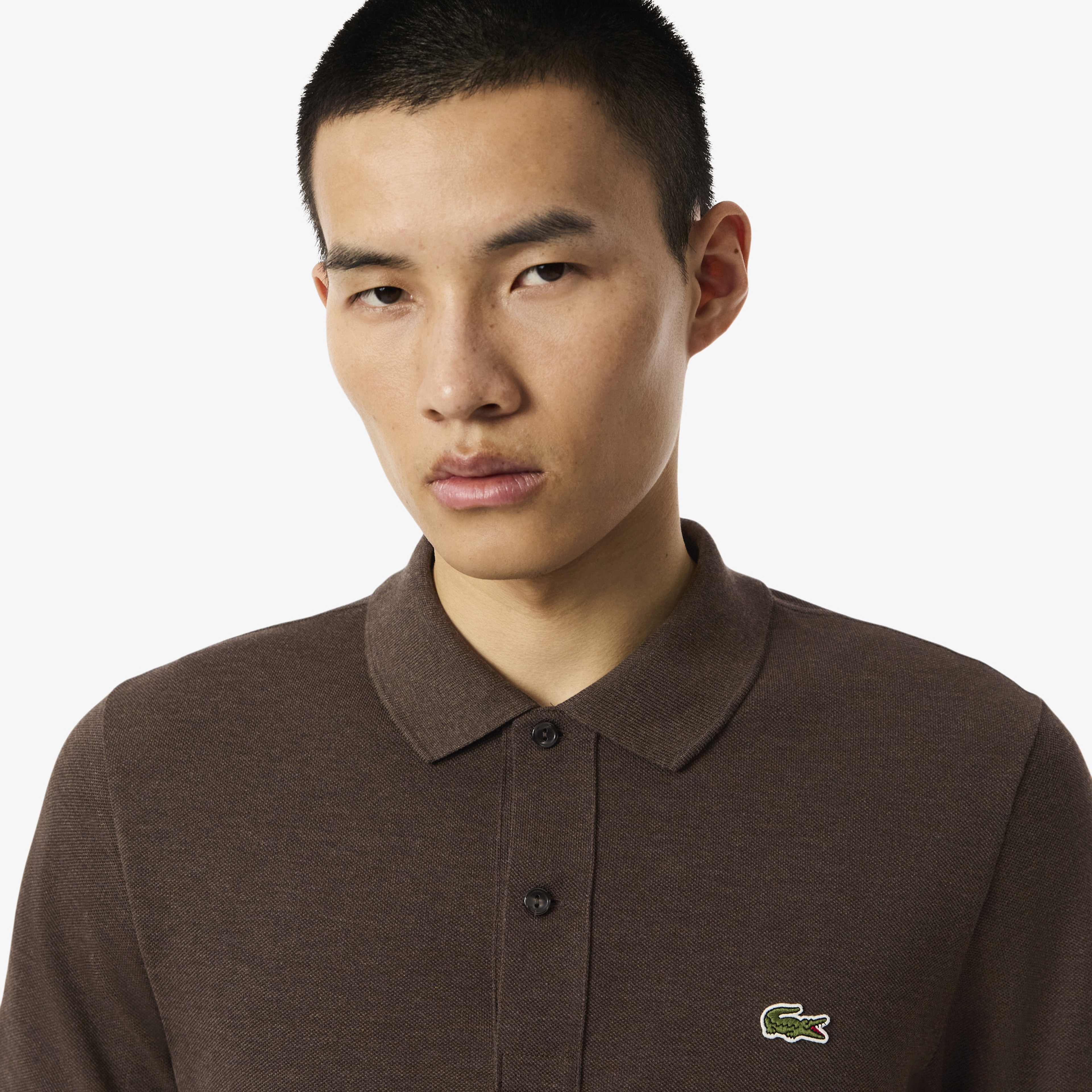 Lacoste Erkek Slim Fit Kahverengi Polo