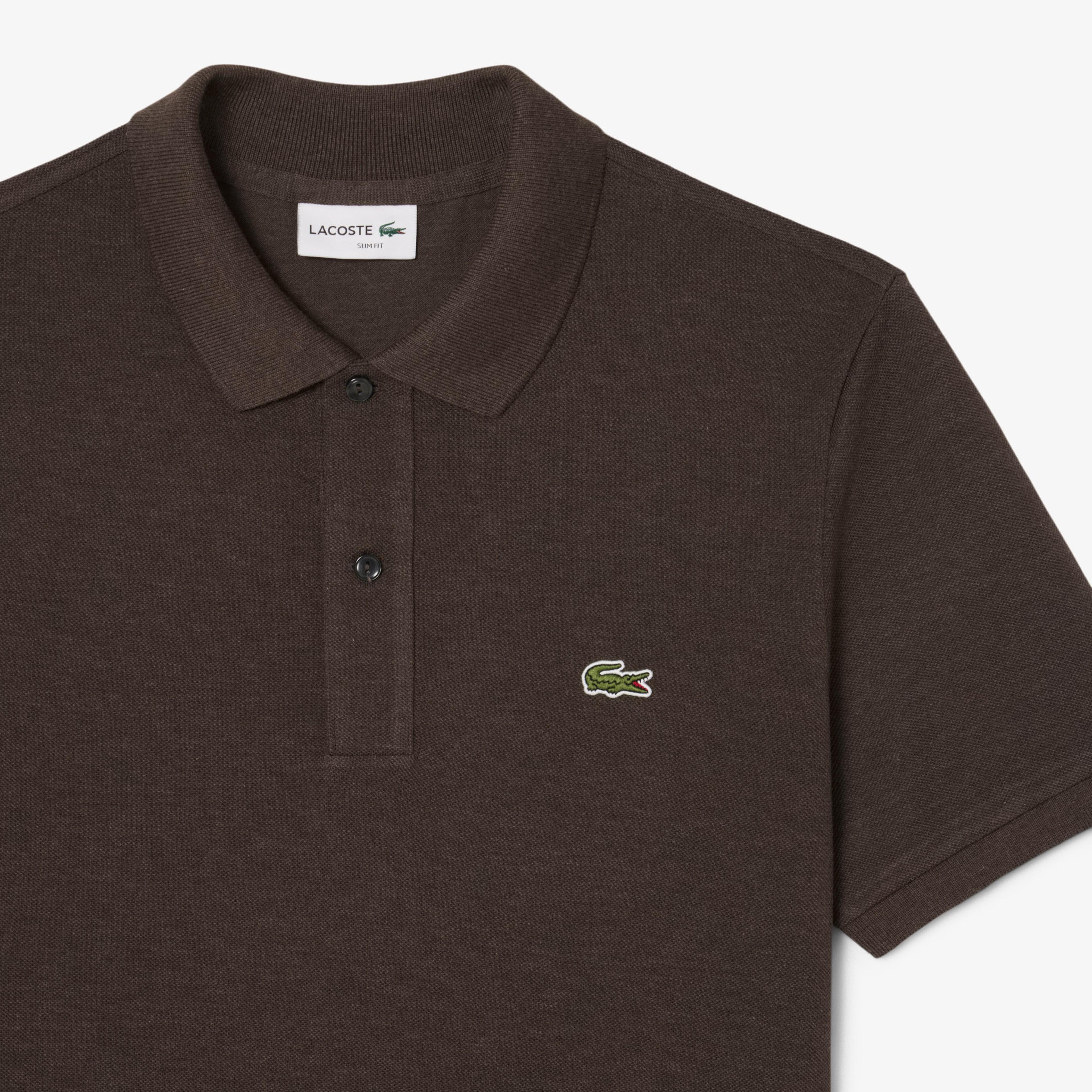Lacoste Erkek Slim Fit Kahverengi Polo