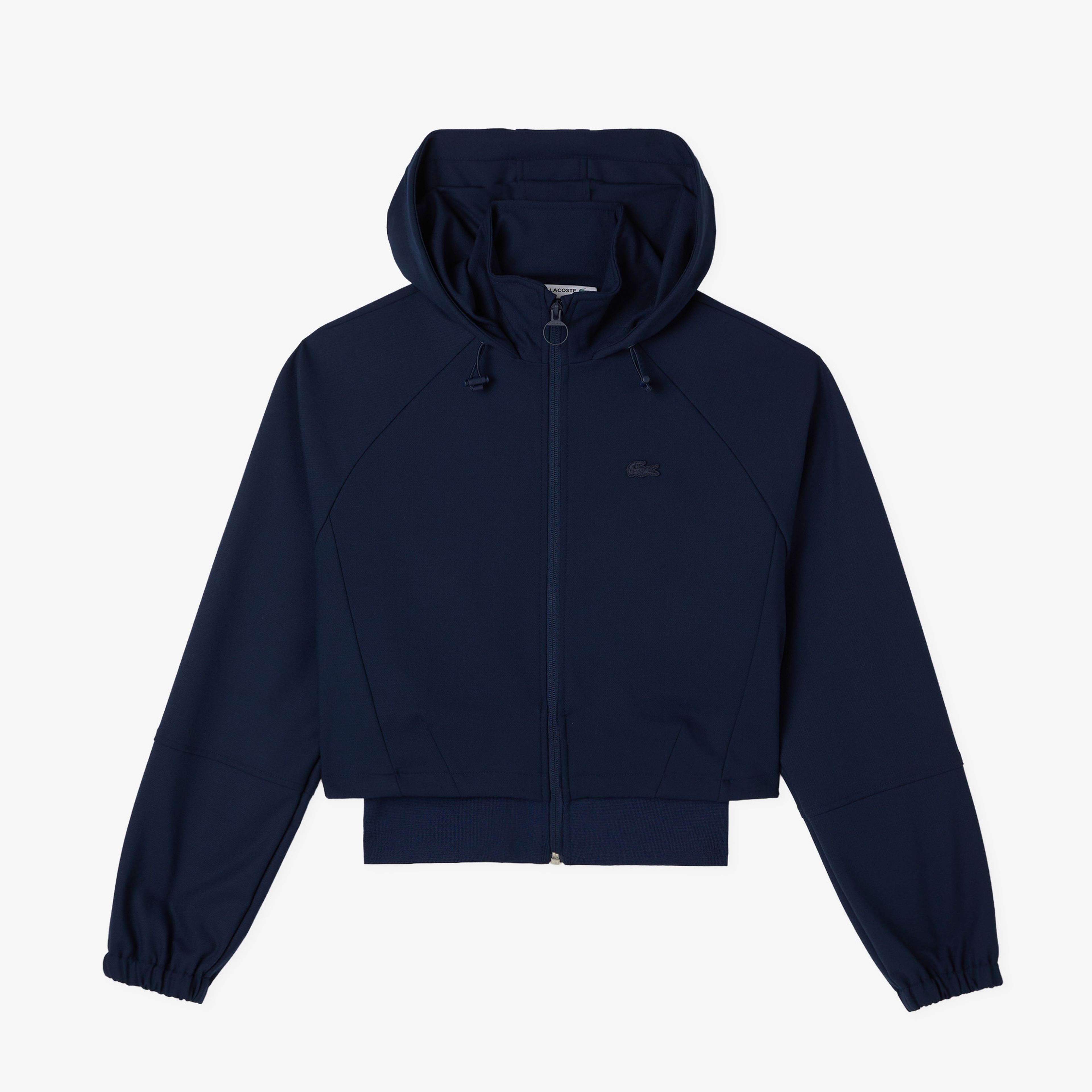 Lacoste Kadın Regular Fit Kapüşonlu Lacivert Dış Gömlek