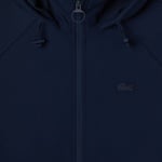 Lacoste Kadın Regular Fit Kapüşonlu Lacivert Ceket