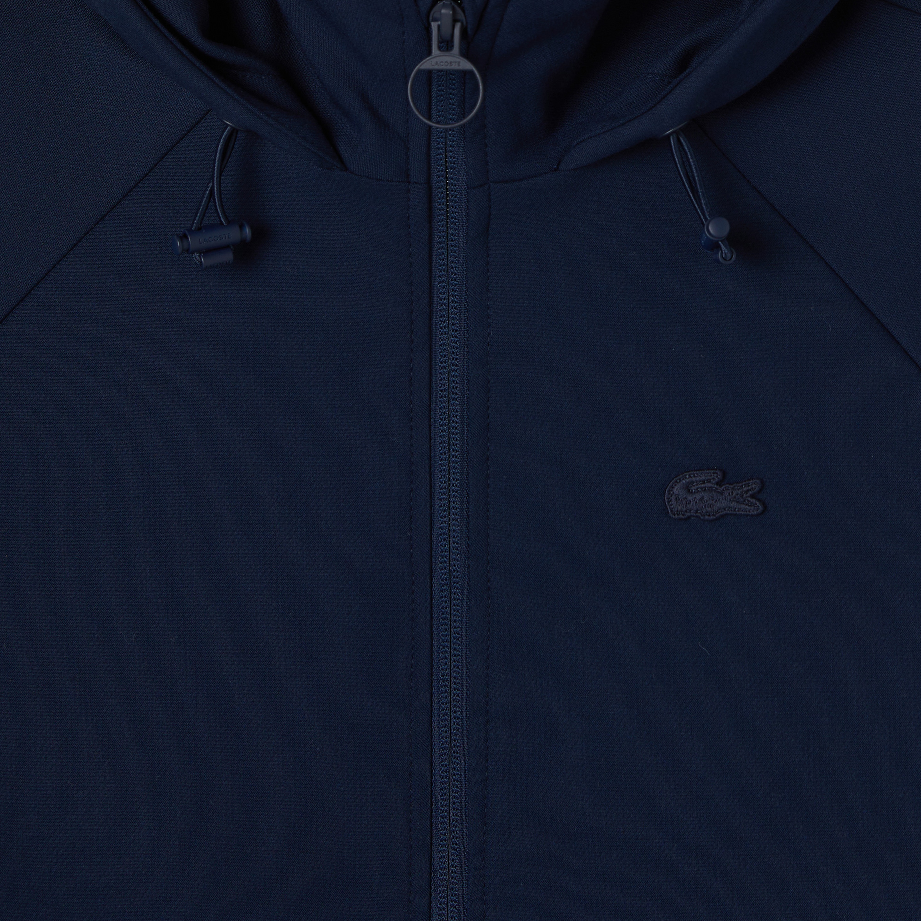 Lacoste Kadın Regular Fit Kapüşonlu Lacivert Dış Gömlek