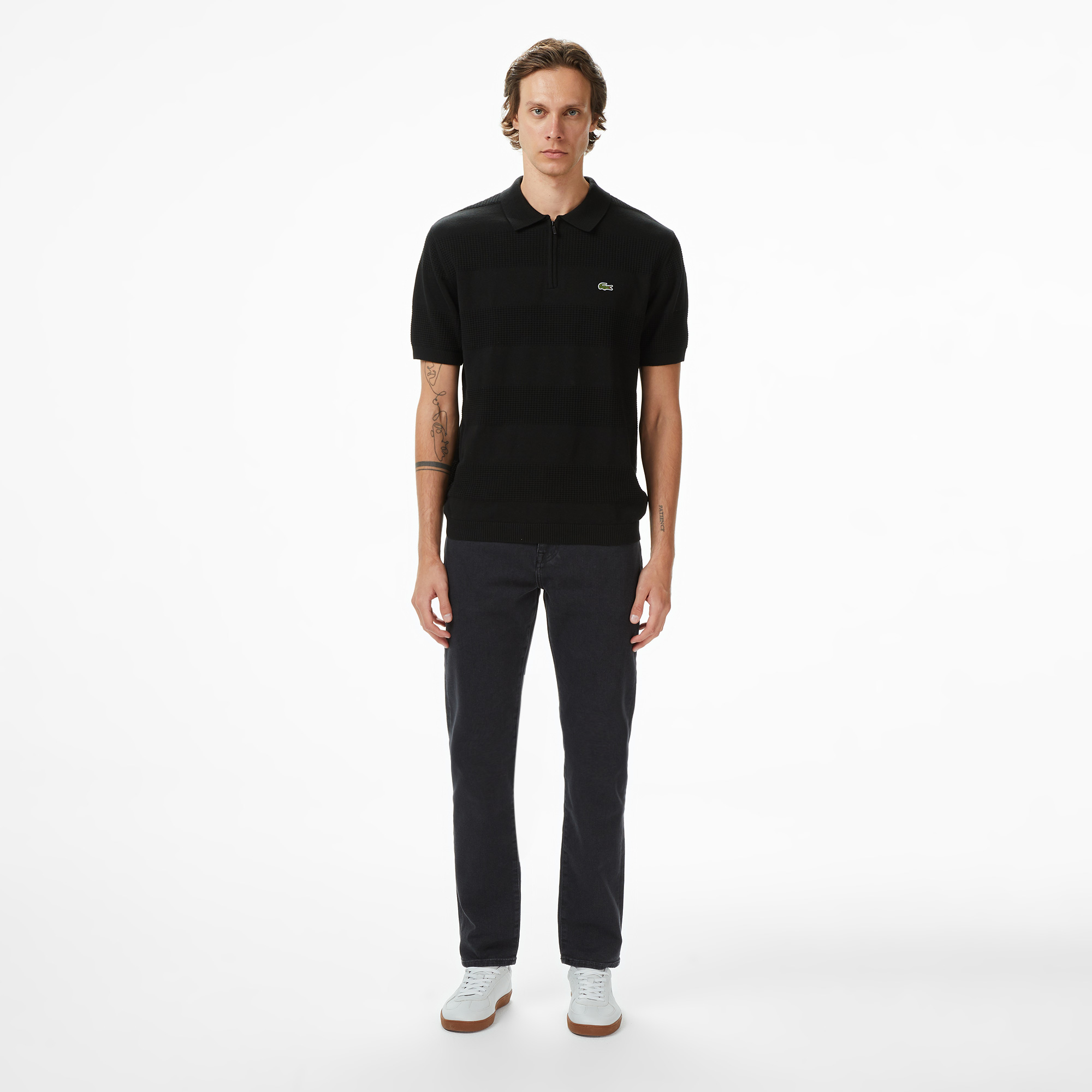 Erkek Regular Fit Siyah Jean Pantolon