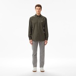 Erkek Regular Fit Gri Jean Pantolon