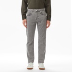 Erkek Regular Fit Gri Jean Pantolon